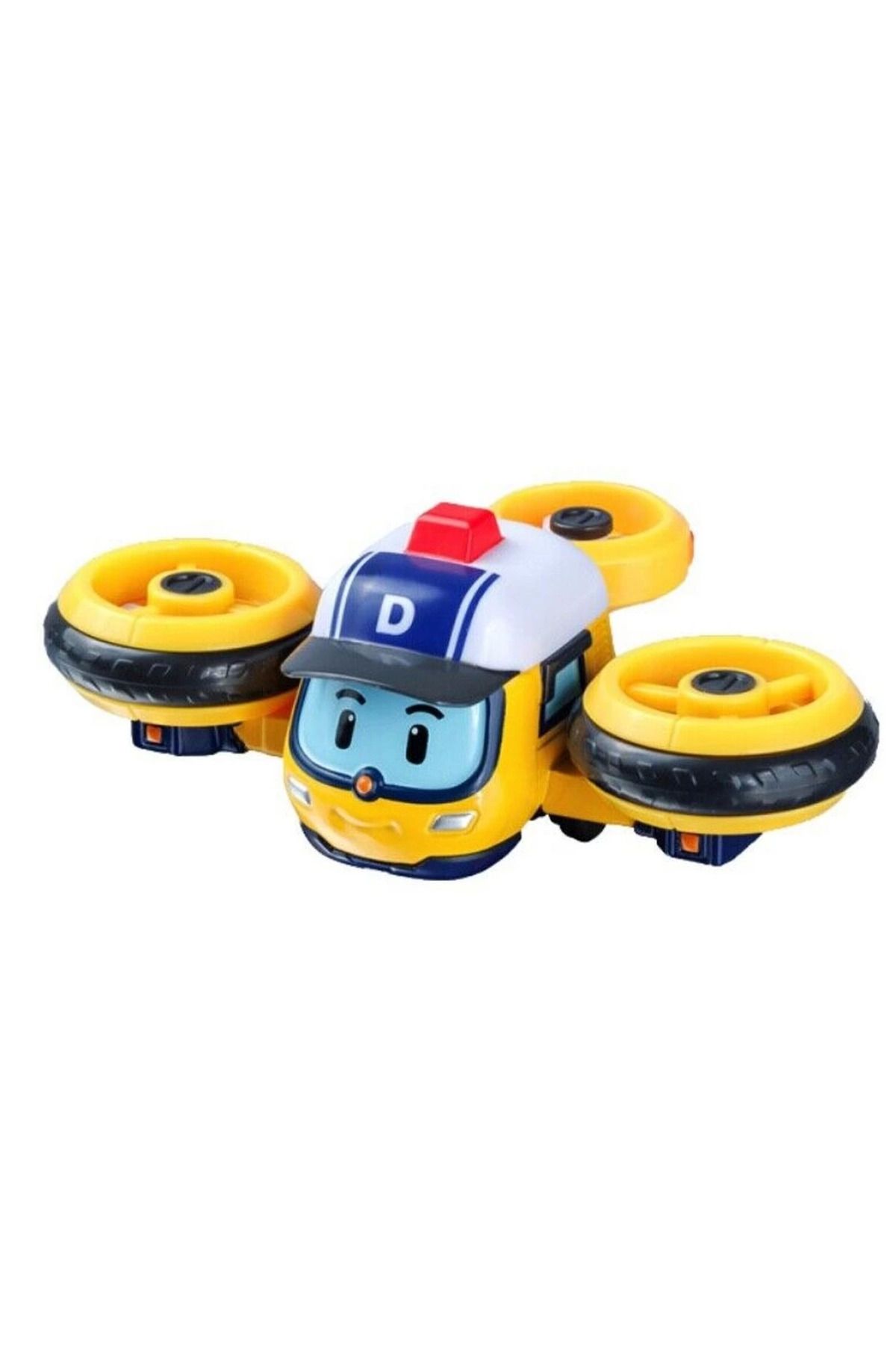 TOYFEST Robocar Poli Metal Araç Karakter Figür Droney
