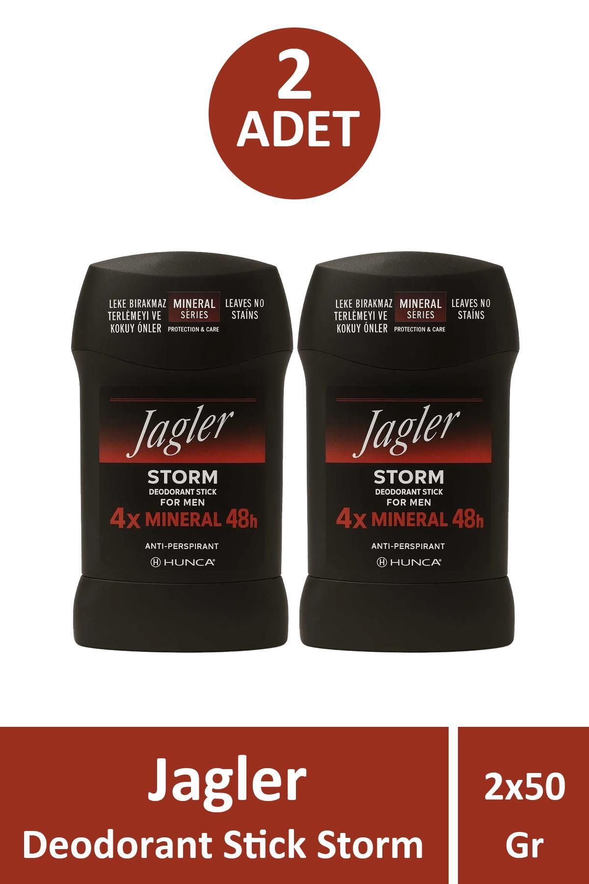 Seddar Collection Jagler Storm Deodrant Stick For Men 50 gr 2 Adet