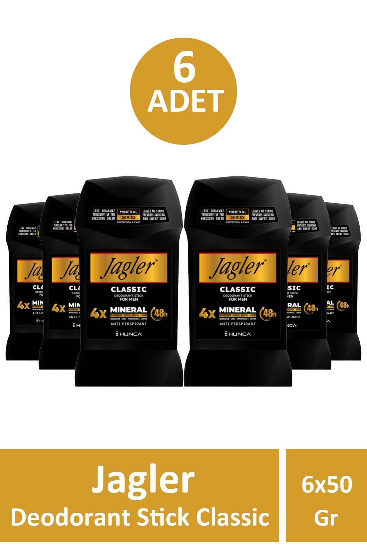 Seddar Collection JaglerDeodorant Stick For Men 50 gr 6 Adet
