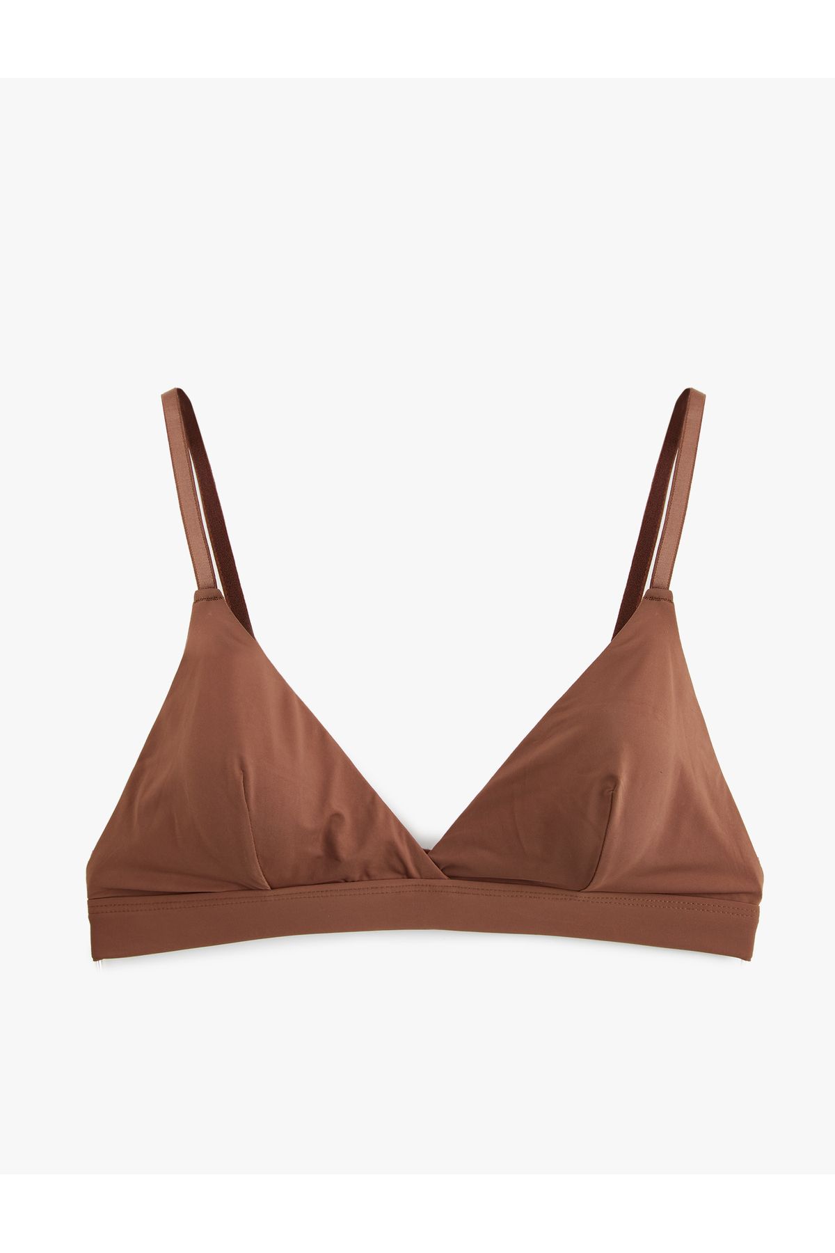Koton Yeni Sezon Mikro Kumaş Rahat Kalıp Dolgusuz Balensiz Kadın Bralet Sütyen