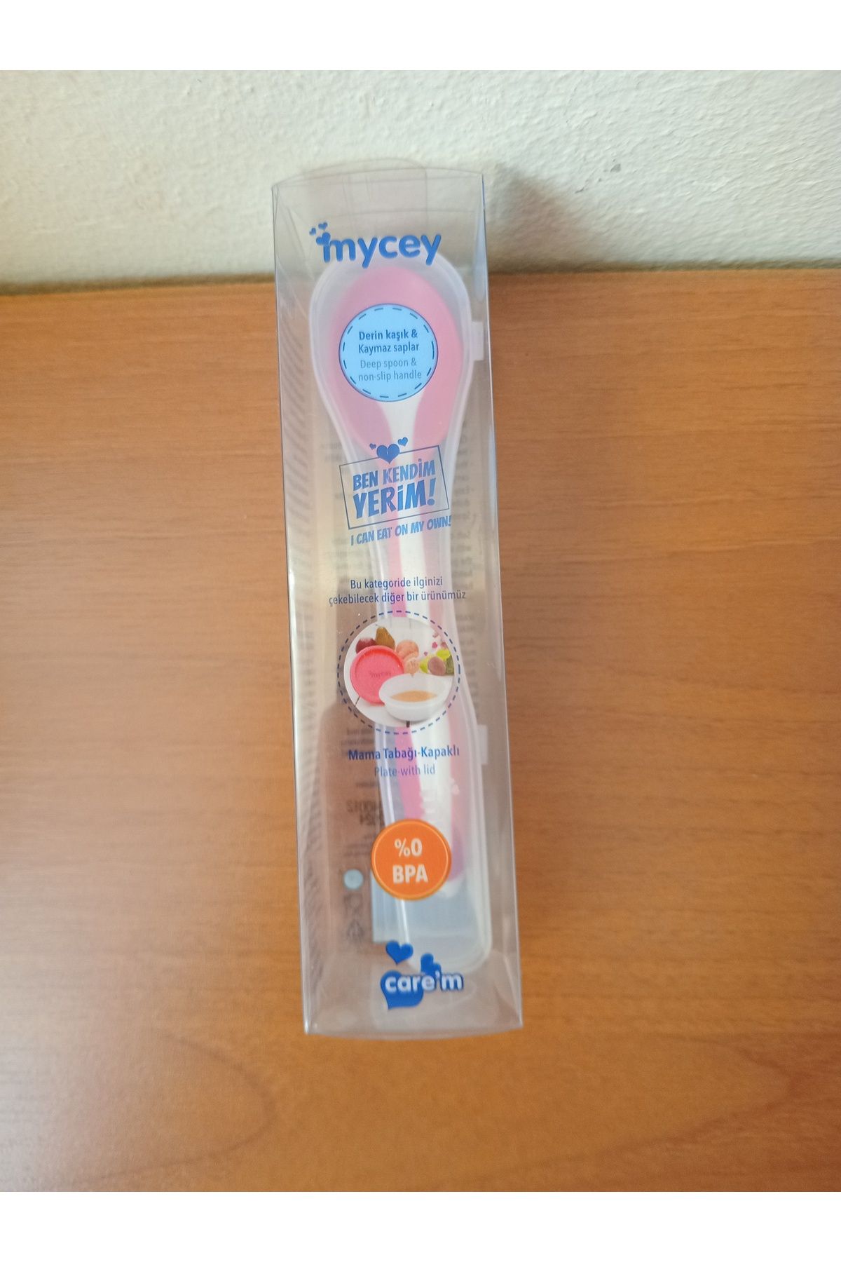 Müjde Tuhafiye Mycey Taşıma Kutulu Mama Kaşığı