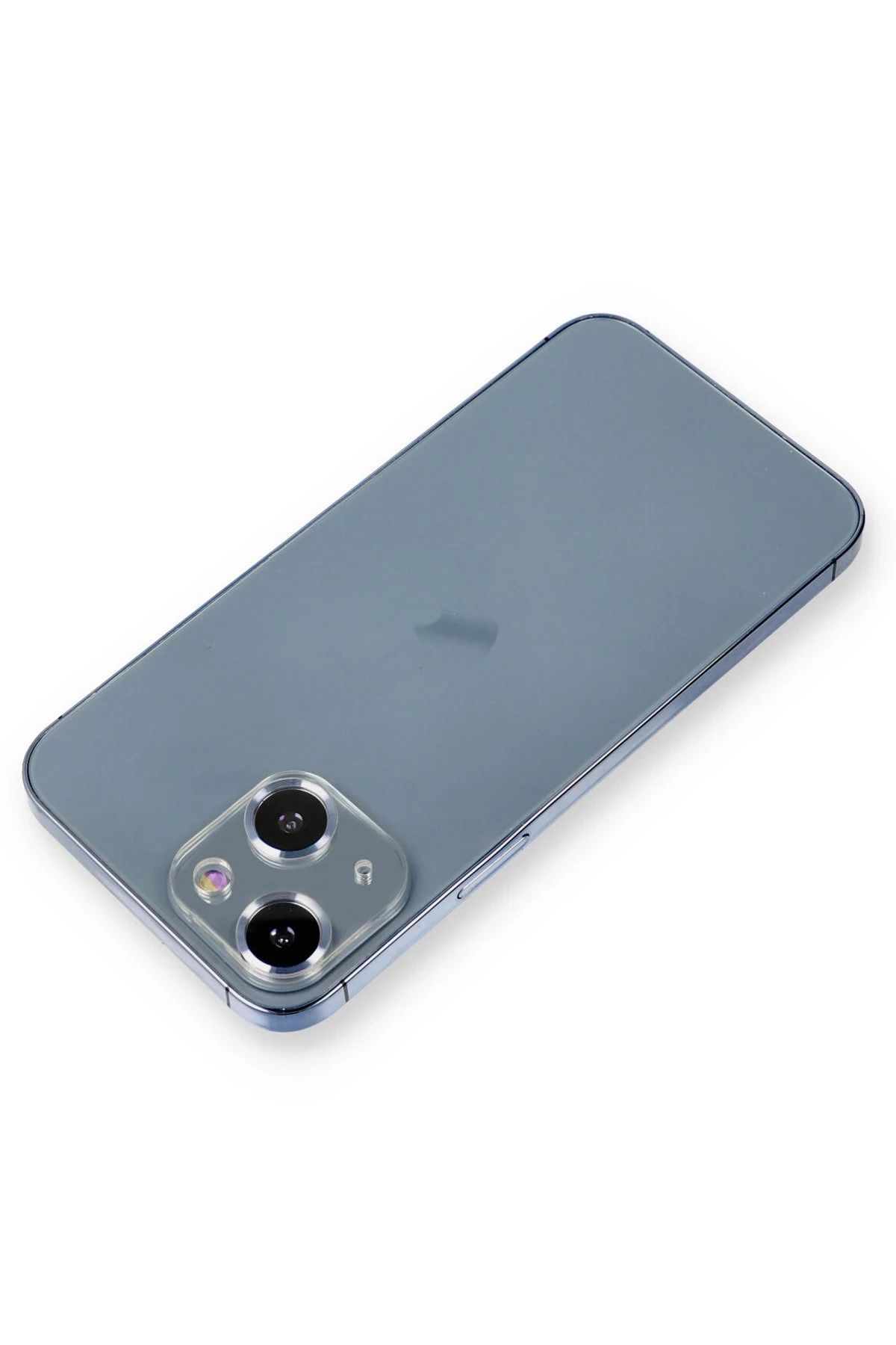CepteToptan iPhone 14 Plus Uyumlu Metal Kamera Lens Koruma Cam - Sierra Blue
