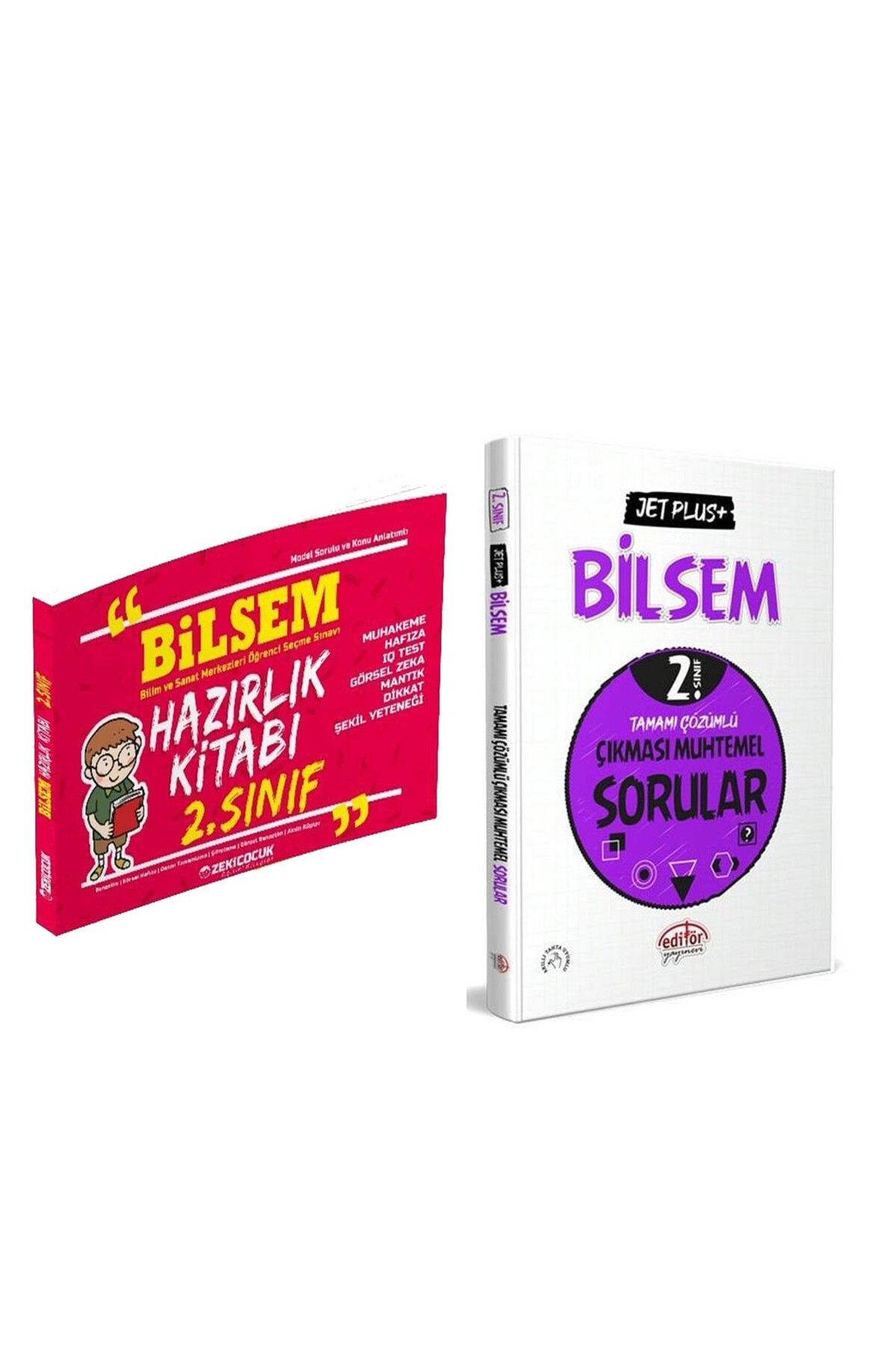 Ankara Kitap Merkezi Zeki Çocuk 2. Sınıf Bilsem Hazırlık Kitabı ve Editör Bilsem Jet Plus Çıkması Muhtemel Sorular Seti 2