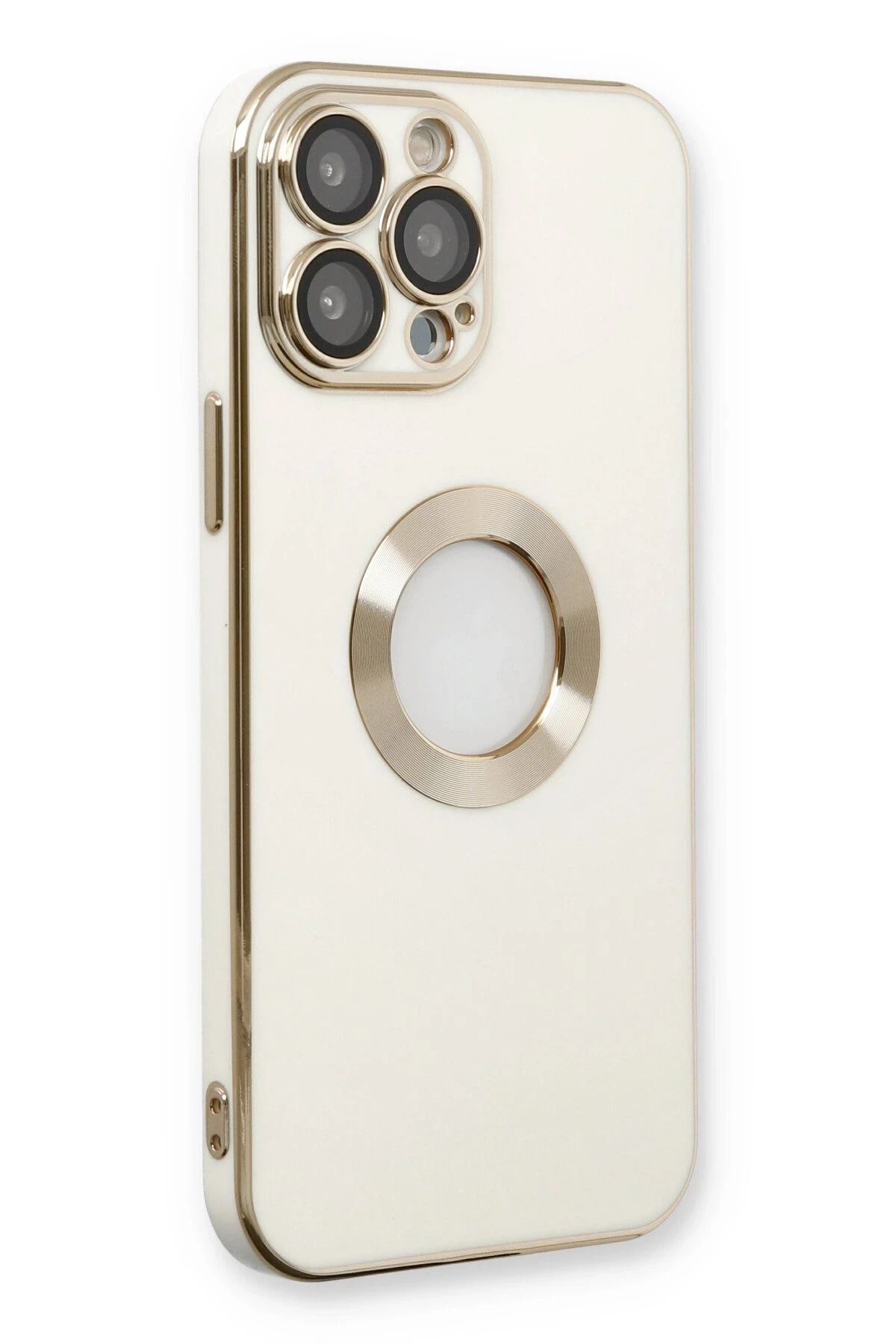CepteToptan iPhone 13 Pro Kılıf Store Silikon - Beyaz