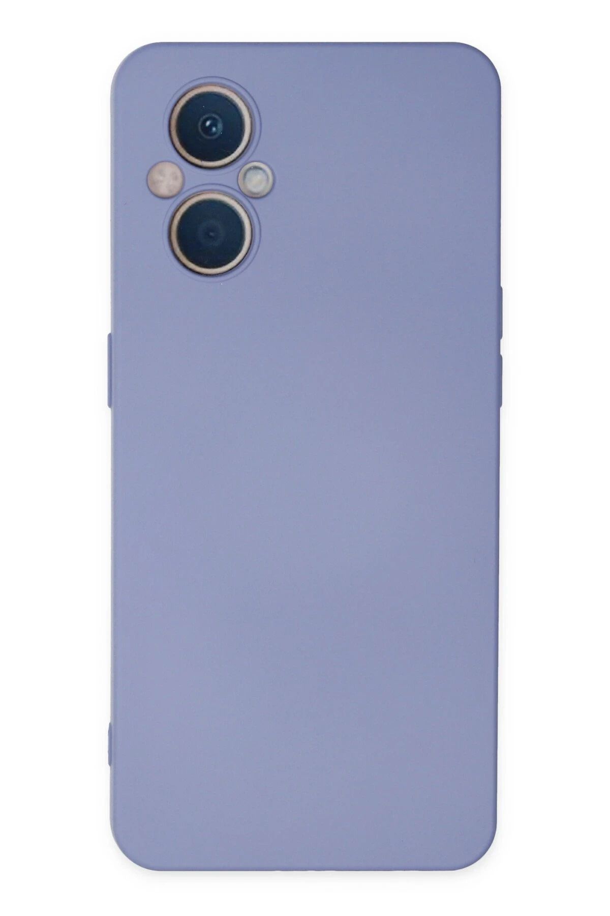 CepteToptan Oppo Reno 7 Lite Kılıf Nano içi Kadife Silikon - Lila