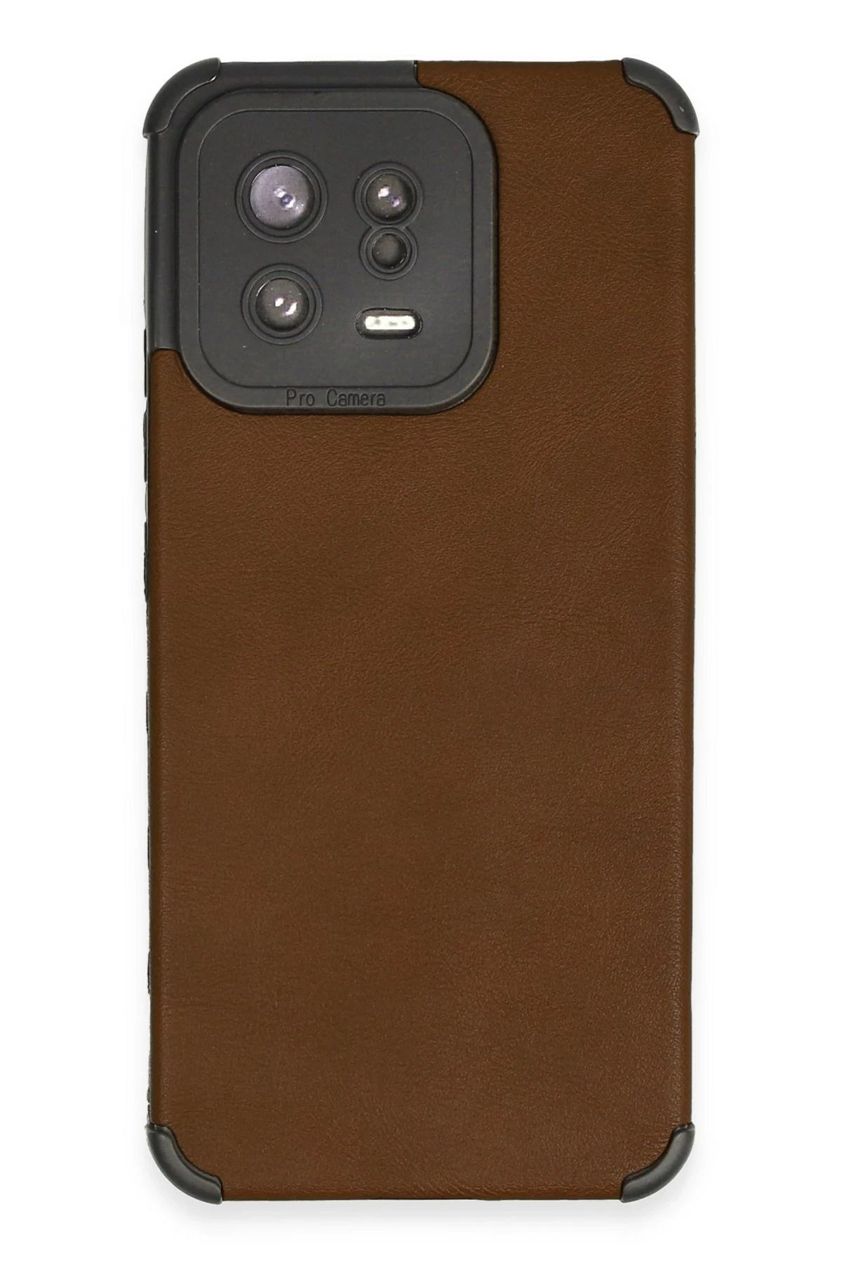 CepteToptan Xiaomi Mi 13 Kılıf Loop Deri Silikon - Kahverengi