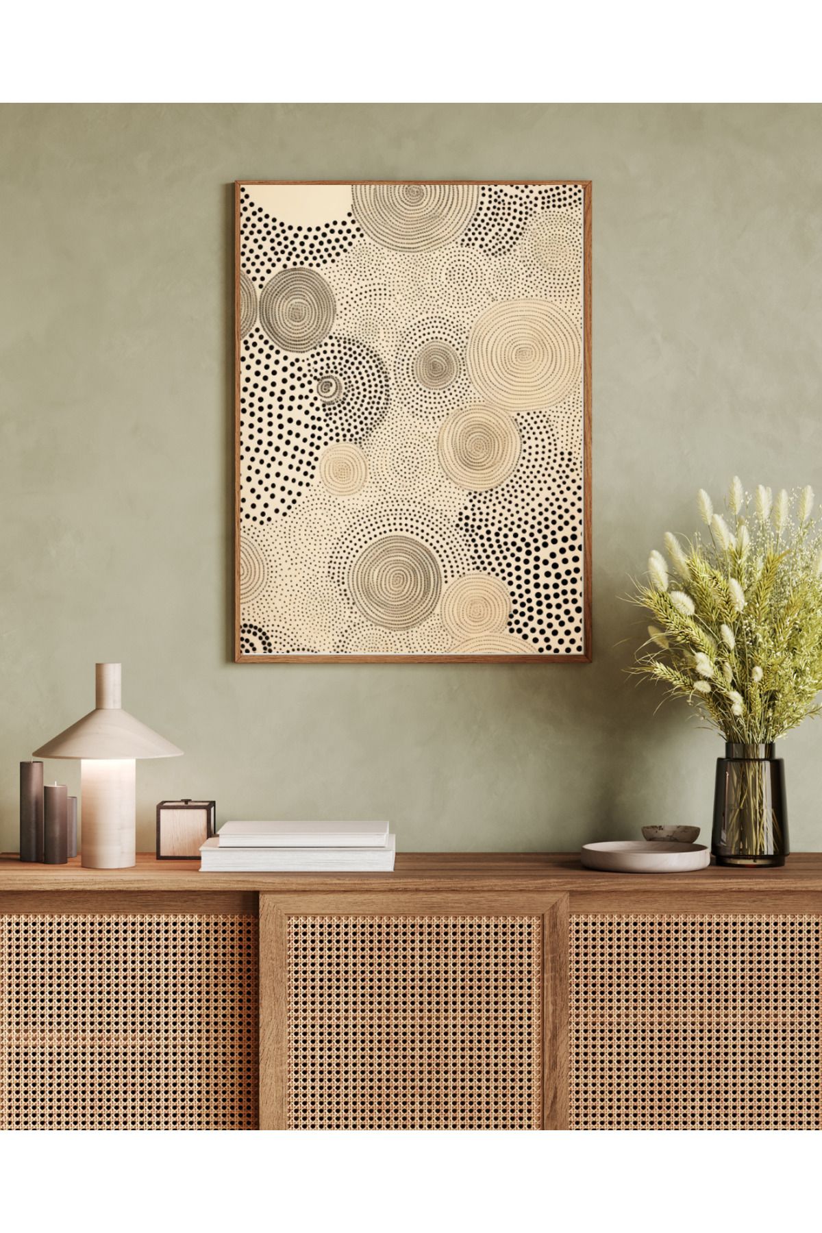 woodhomeworks tek parça salon ofis dekor tablo