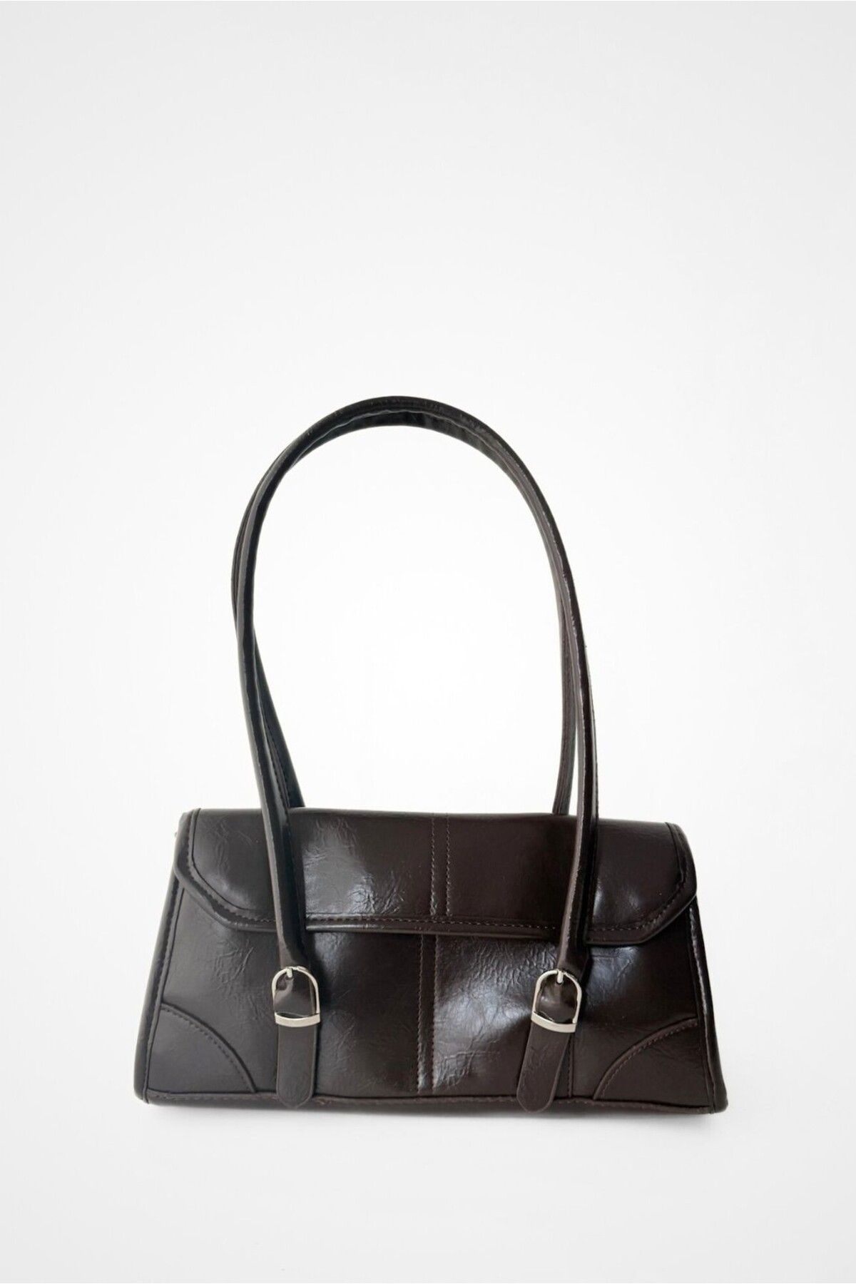 Yuka Atelier Amanda Çift Saplı Baget Omuz Çantası