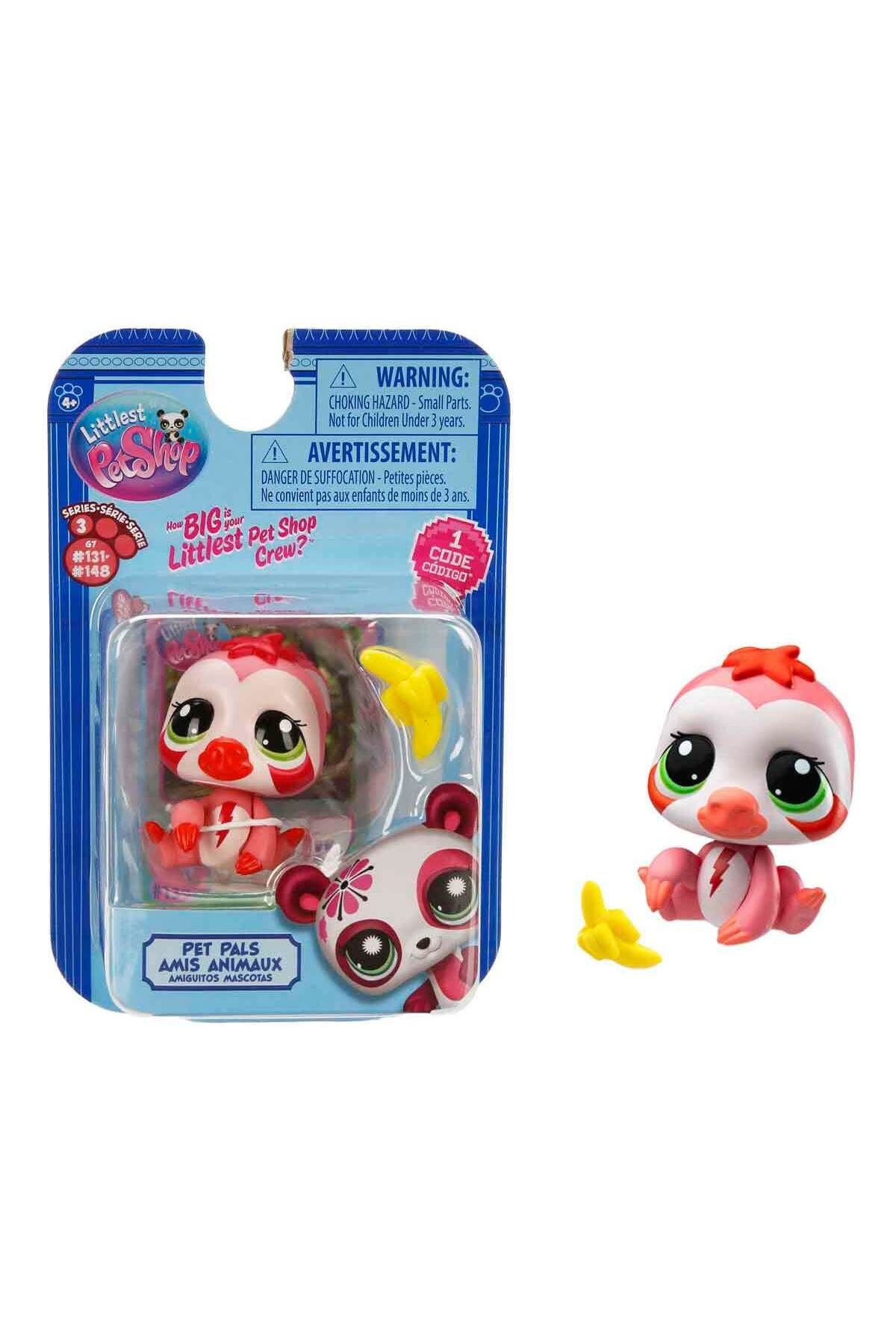 TOYFEST Littlest Pet Shop Minişler Tekli Paket Seri : 3 - NO :139 - Tembel Hayvan