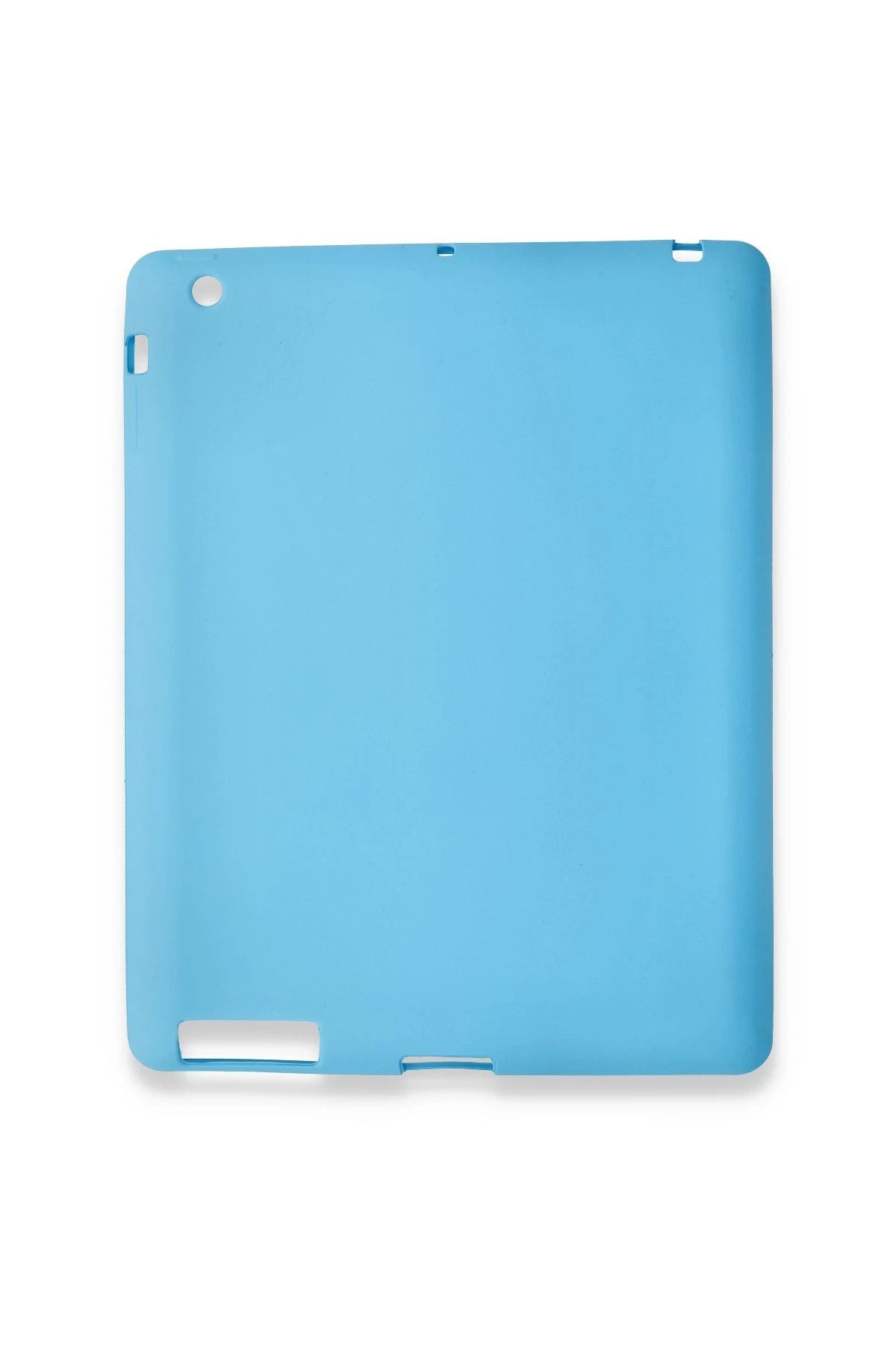 CepteToptan iPad 4 9.7 Kılıf Evo Tablet Silikon - Mavi