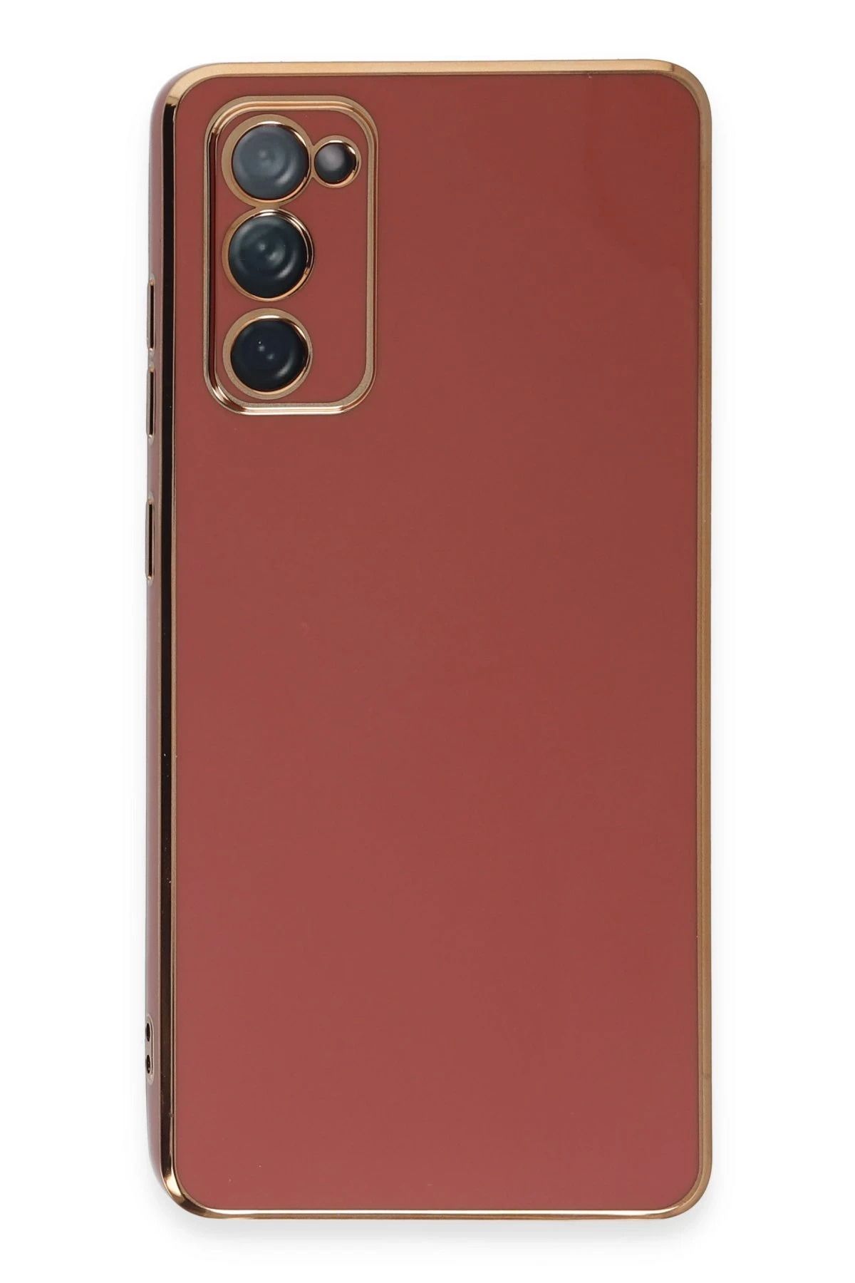 CepteToptan Samsung Galaxy S20 FE Kılıf Volet Silikon - Kırmızı