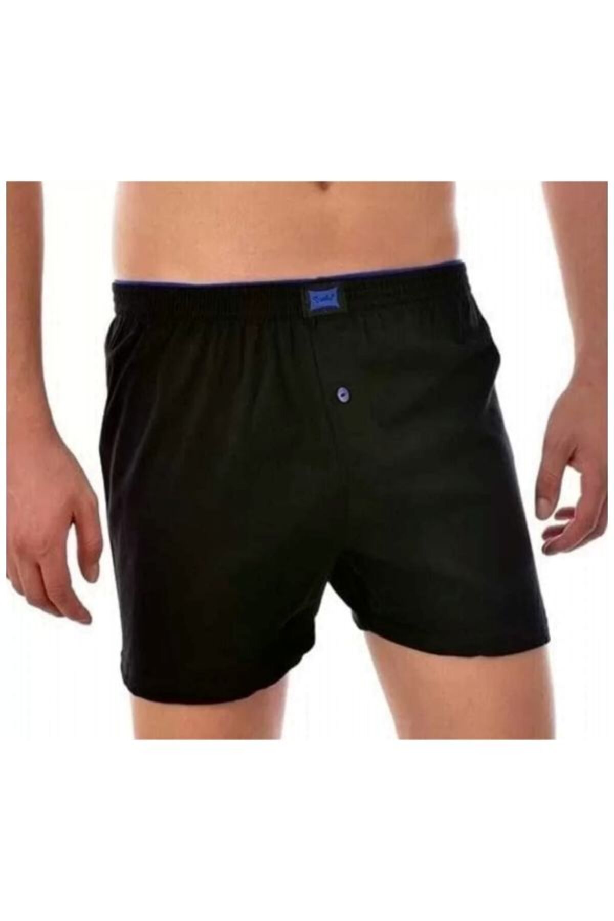 kit iç giyim Tutku 5'li %100 Pamuk Penye Erkek Boxer