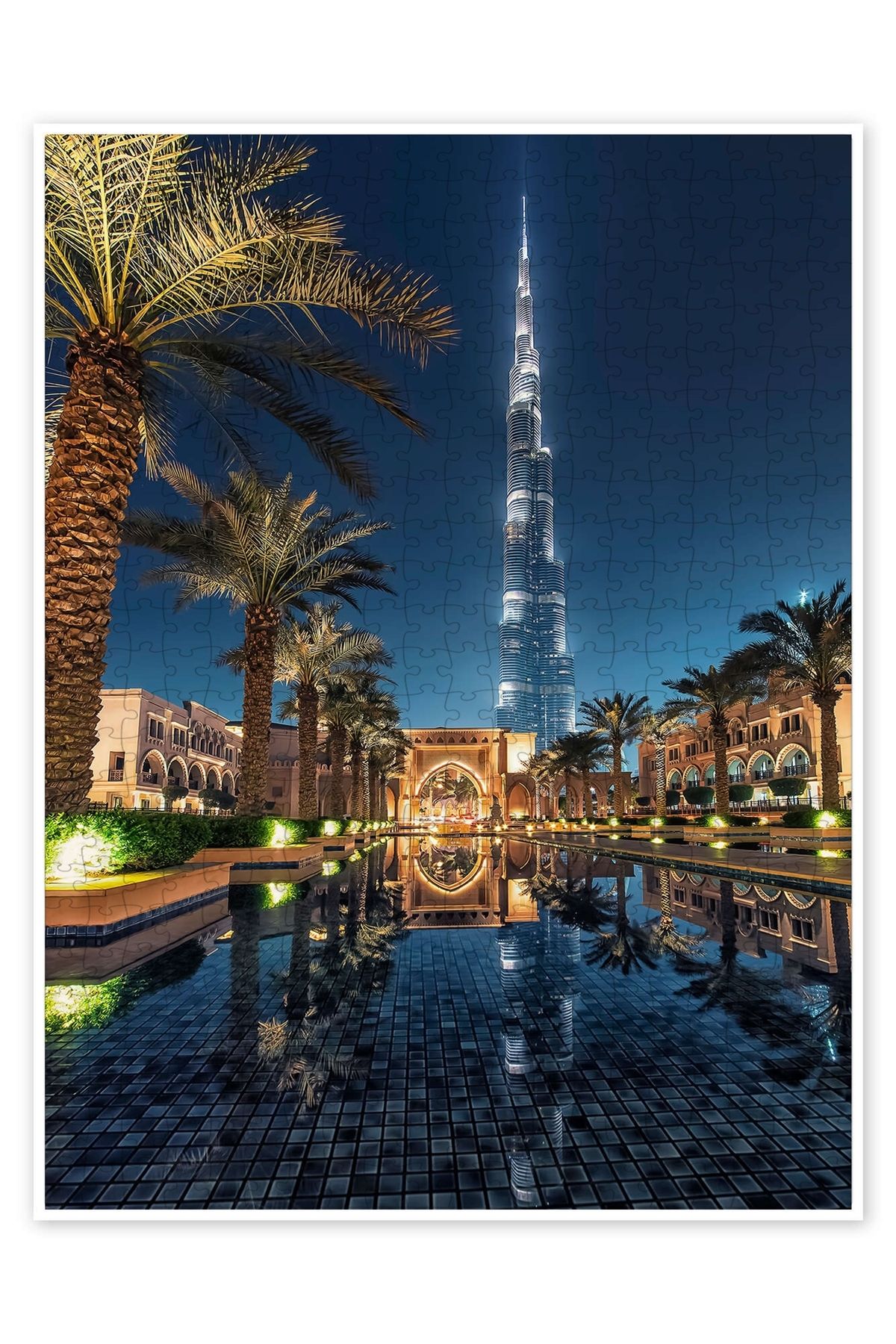 Jeronkarji Souk Al Bahar 500 Parça Puzzle Yapboz Şehir Manzara Temalı Hobilik