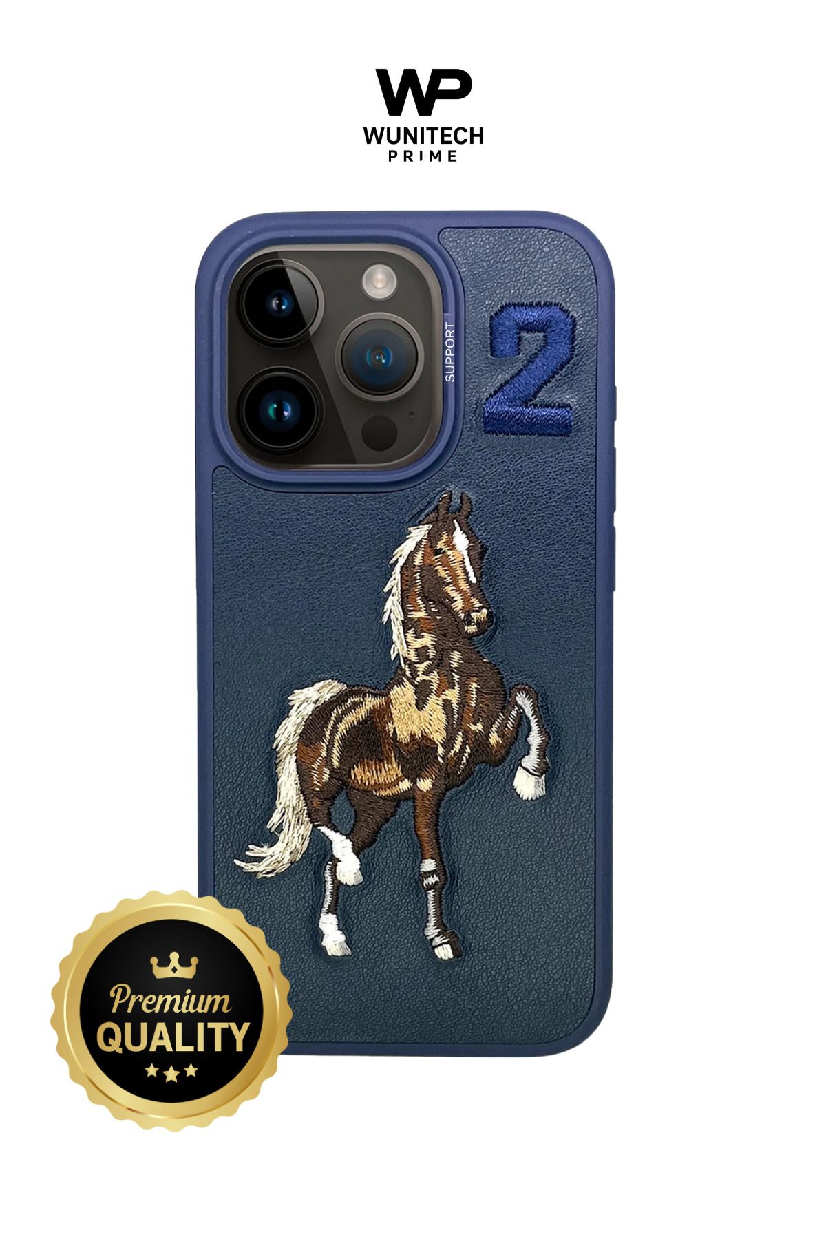 WUNİT Iphone 16 PRO MAX Uyumlu Premium İşlemeli Özel Tasarım Kılıf