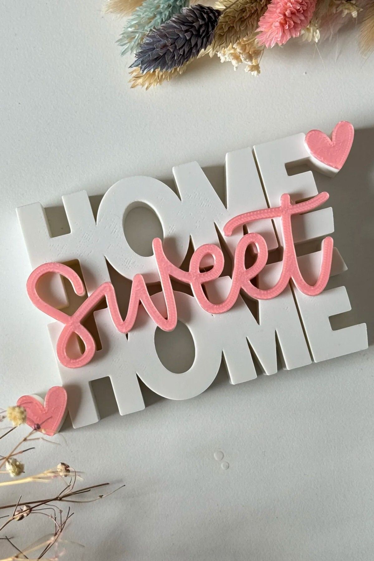a life in games Home Sweet Home Dekor - Biblo Ev Süsü Dekoratif TV Arkası Süs Ev Dekorasyonu Hediyelik