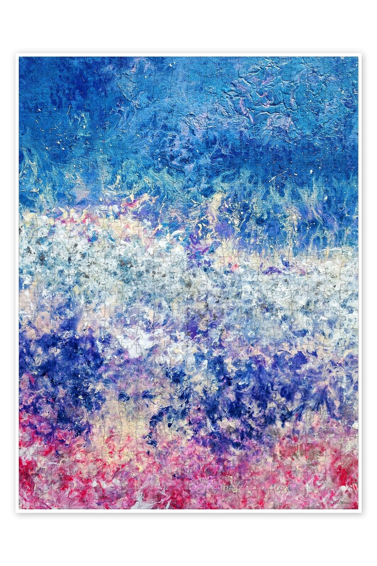 Jeronkarji Alacakaranlık Gelgitleri 500 Parça Puzzle Yapboz Bohem Soyut Sanat Temalı