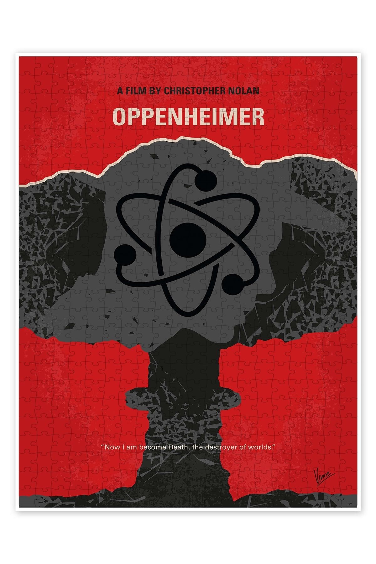 Jeronkarji Oppenheimer 500 Parça Puzzle Yapboz Klasik Film Temalı