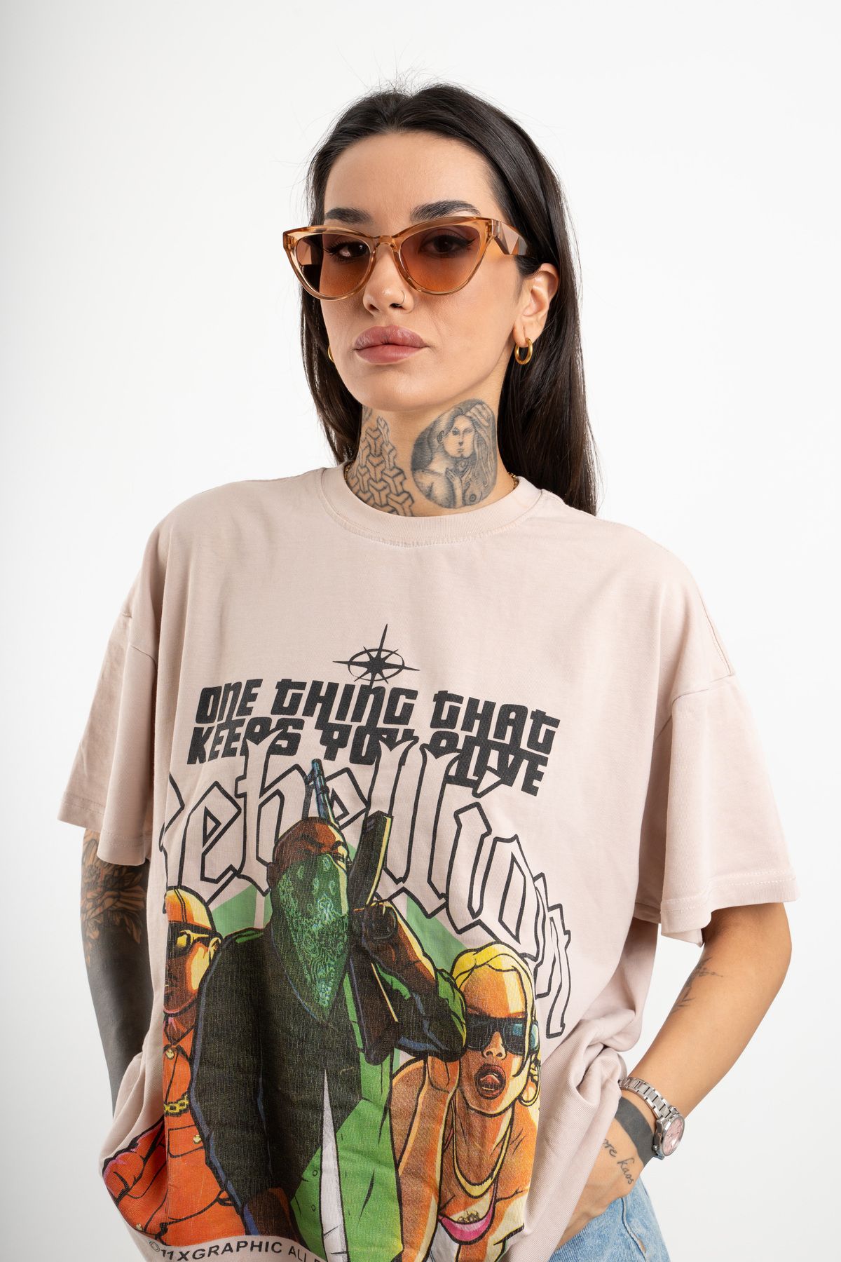 VAS.QUE Unisex Cateye Retro Güneş Gözlüğü