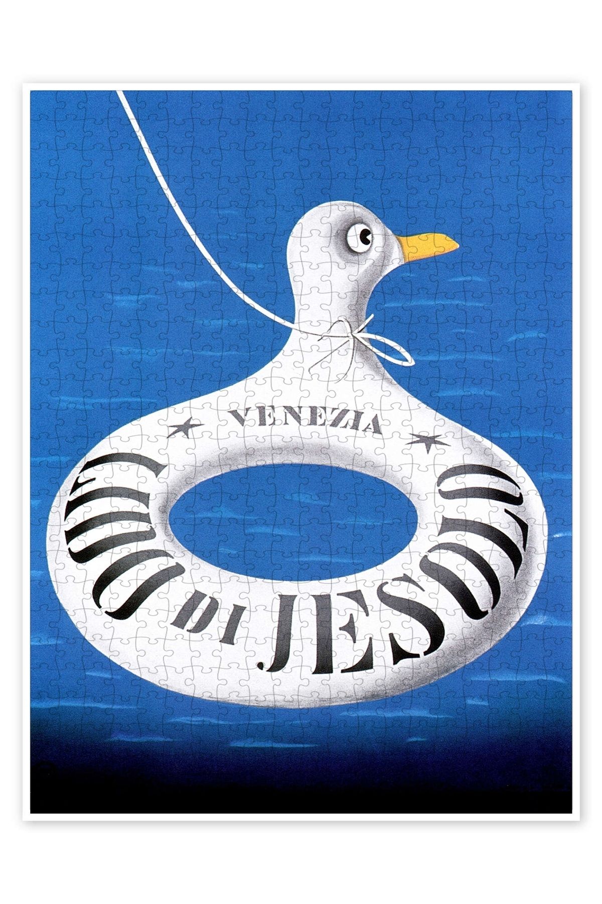 Jeronkarji Lido di Jesolo, Venedik, İtalya 500 Parça Puzzle Yapboz Şehir Manzara Temalı Hobilik