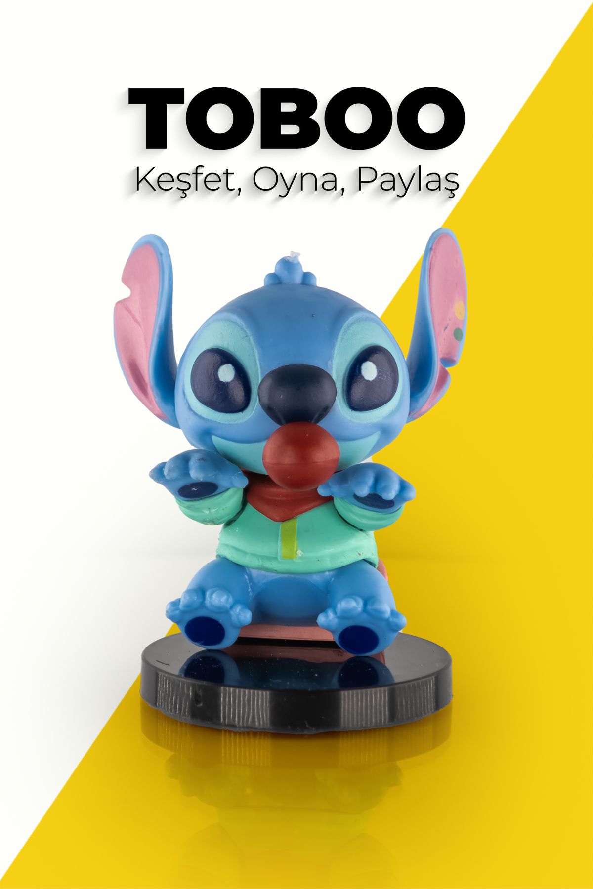 shop Stitch Parti Aksiyon – Gitar Ritmi, Kasklı Macera, DJ Beats, Basket Şov, Rock’n’Roll, Balon Coşkusu