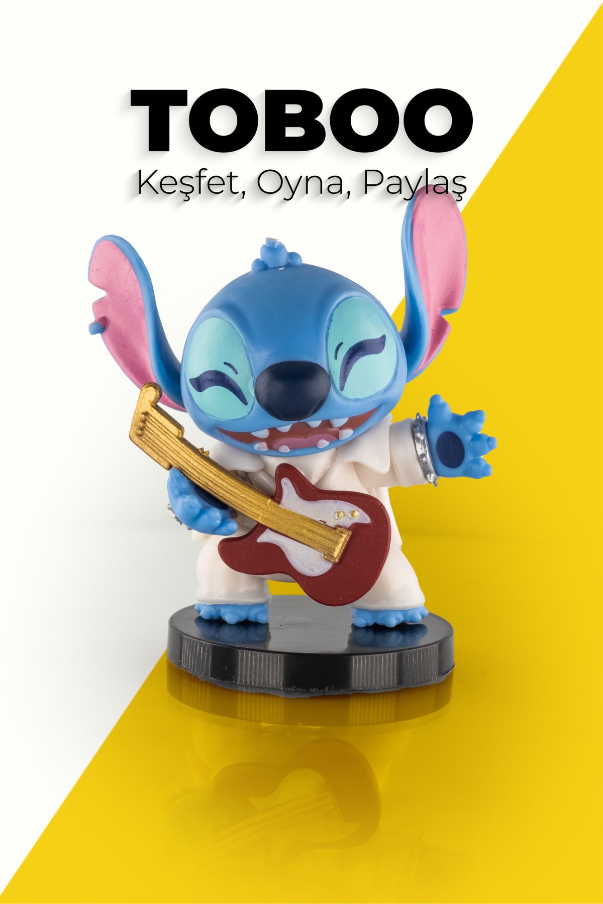 shop Stitch Parti Aksiyon – Gitar Ritmi, Kasklı Macera, DJ Beats, Basket Şov, Rock’n’Roll, Balon Coşkusu