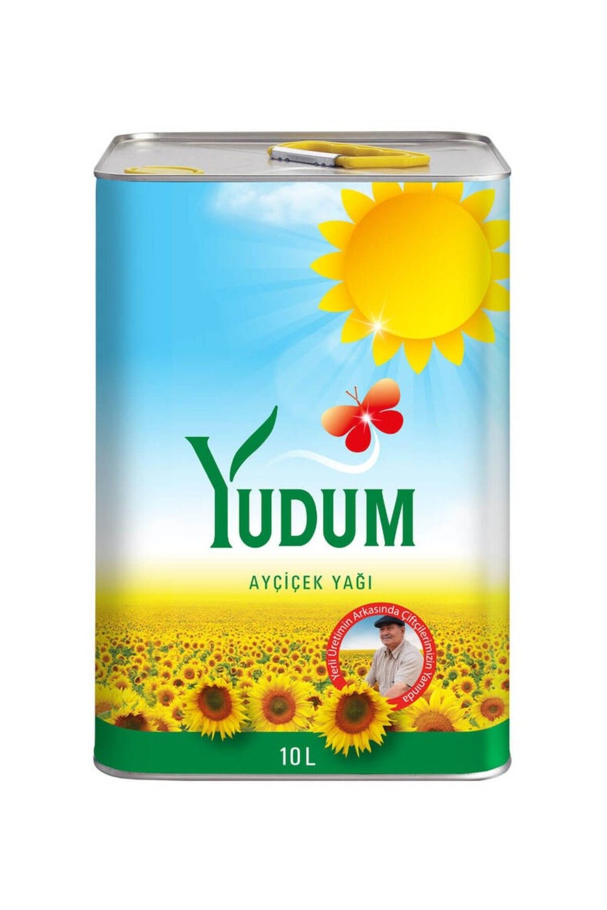 Yudum Ayçiçek Yağı 10 lt Teneke