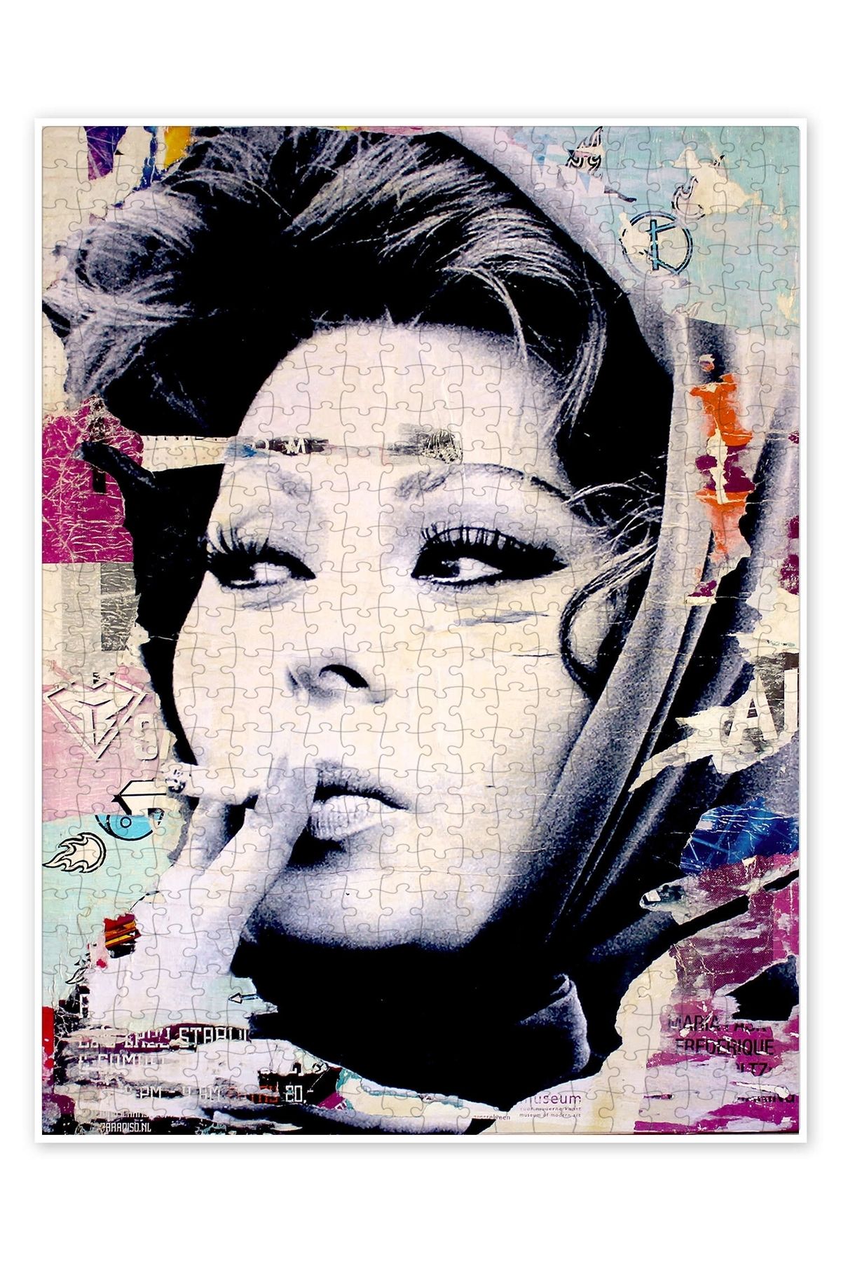 Jeronkarji Sophia Loren I 500 Parça Puzzle Yapboz Klasik Film Temalı