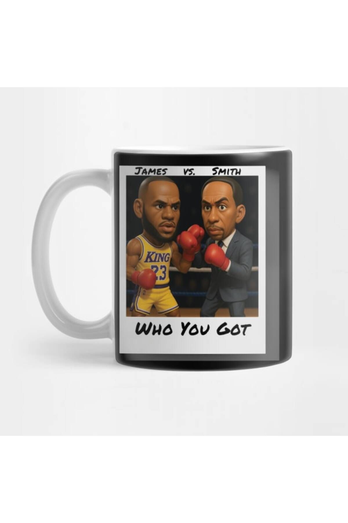Pixxa Lebron James Vs Stephen A. Nba Smith Kupa Bardak