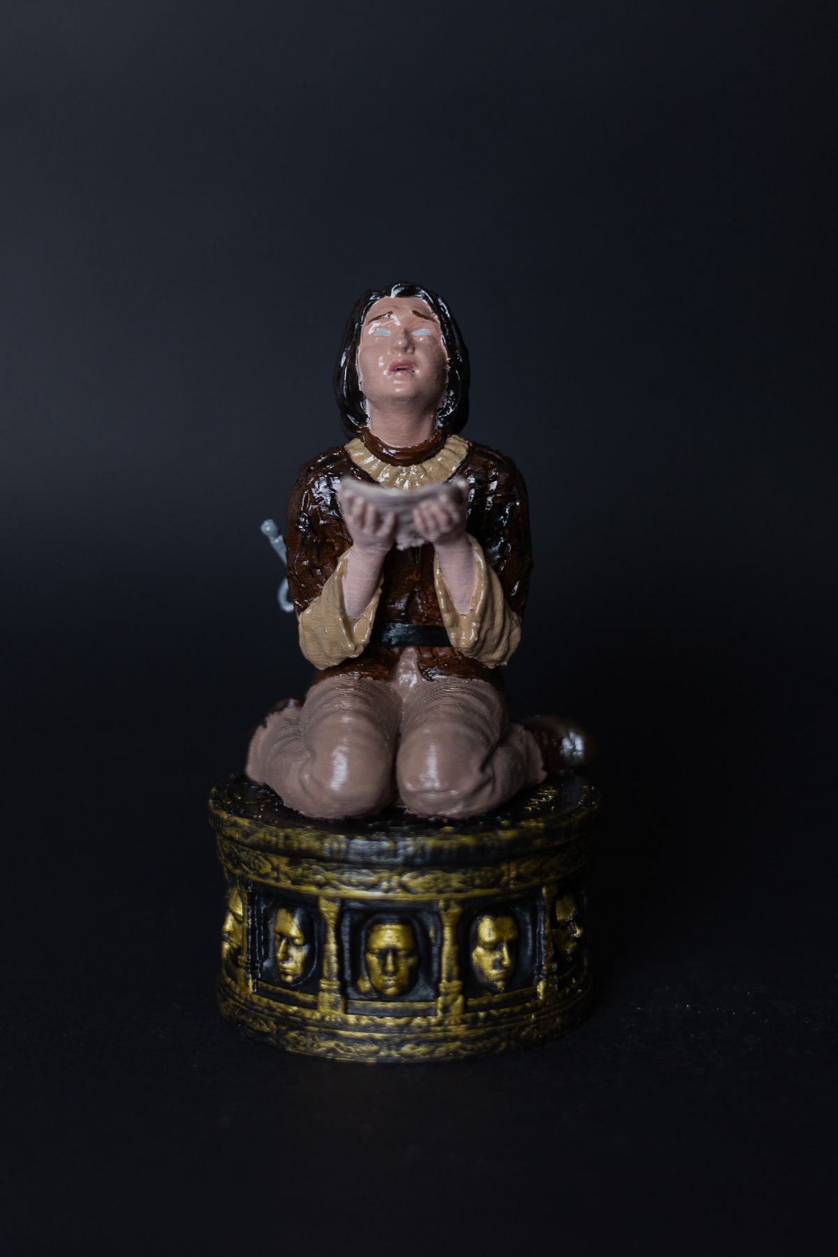 domini Arya - Game of Thrones - Figür / Büst - Altın - 12cm