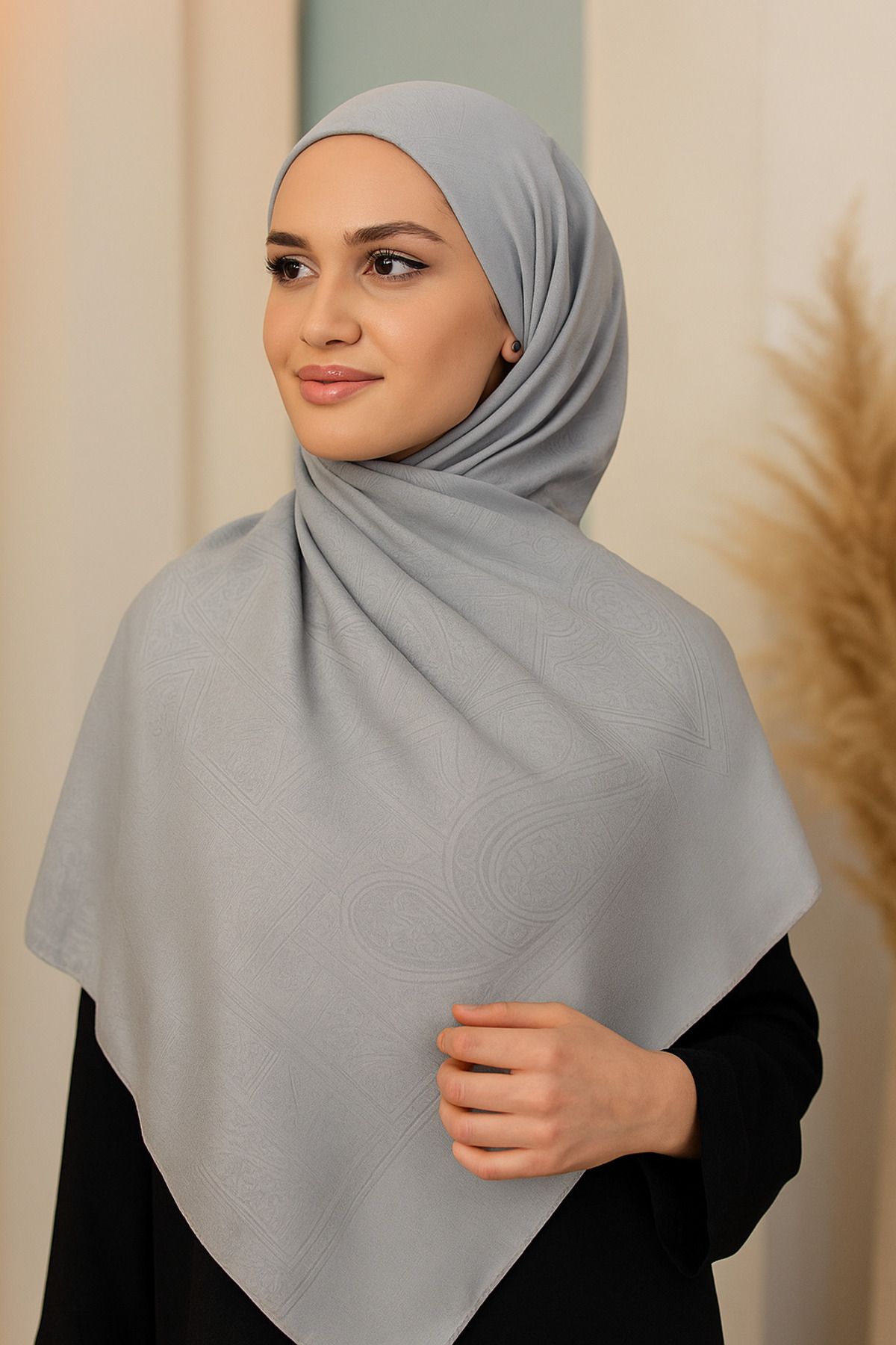 Mirissa scarf MİRİSSA SCARF ETNİK MONEGRAM ŞAL