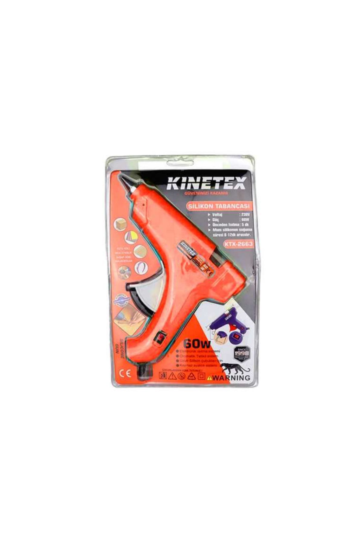 Art Tone KINETEX SİLİKON TABANCASI BÜYÜK 60W KTX-2663
