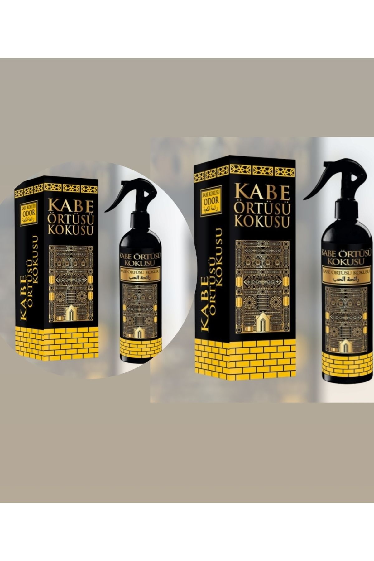 Ceran Kâbe Örtüsü Kokusu 400 ml (İKİLİ SET)
