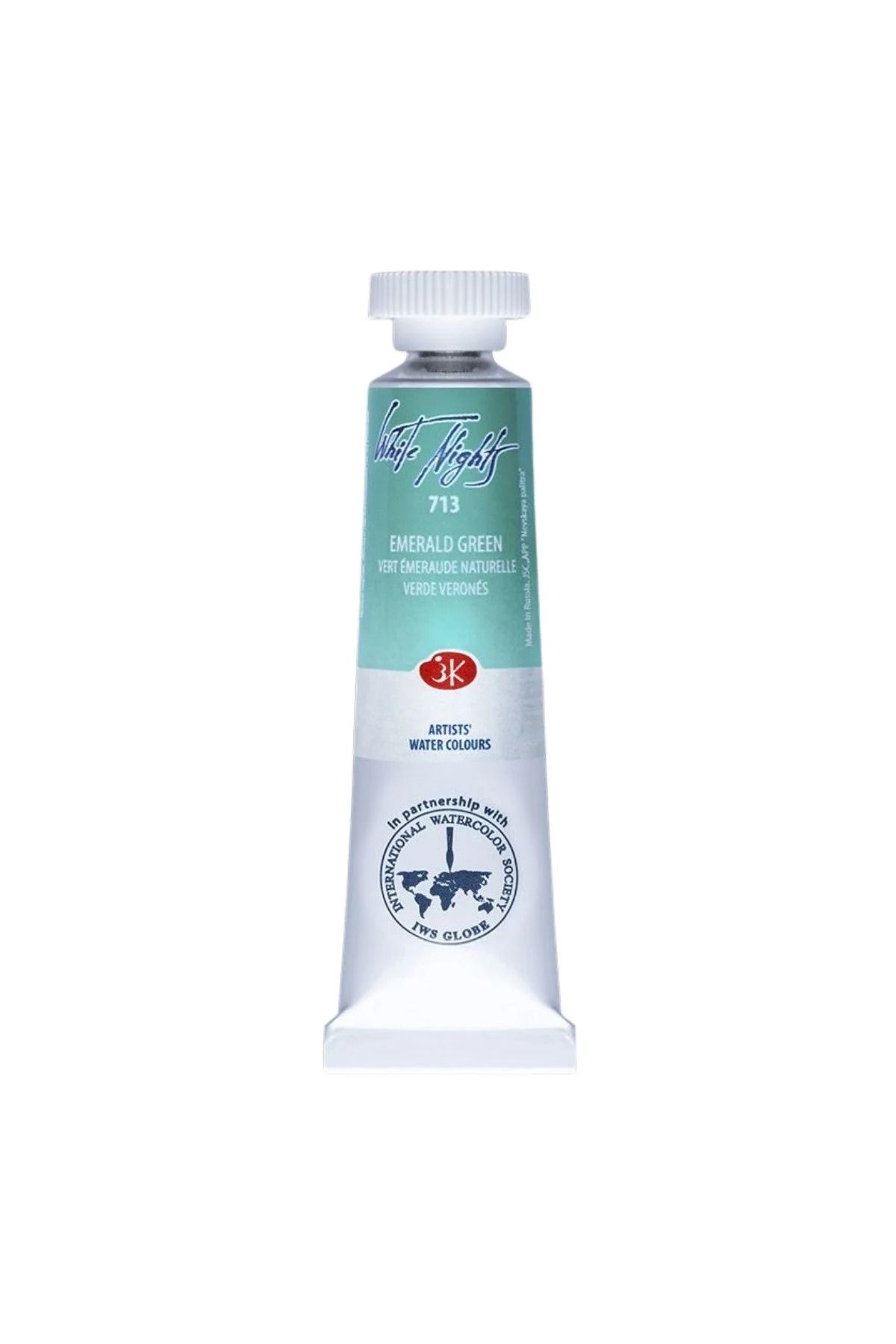 ST. PETERSBURG White Nights Watercolor Tüp Sulu Boya 10ml 713 Emerald Green