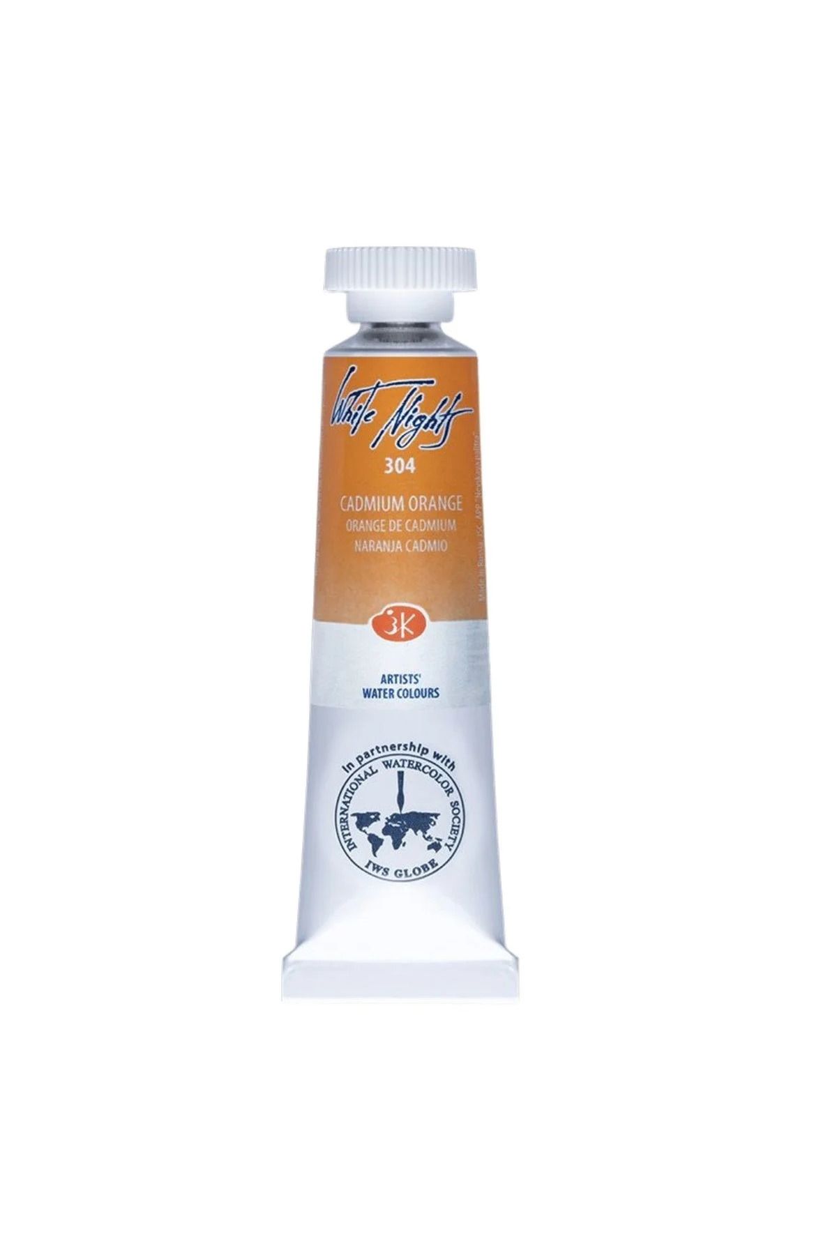 ST. PETERSBURG White Nights Watercolor Tüp Sulu Boya 10ml 304 Cadmium Orange