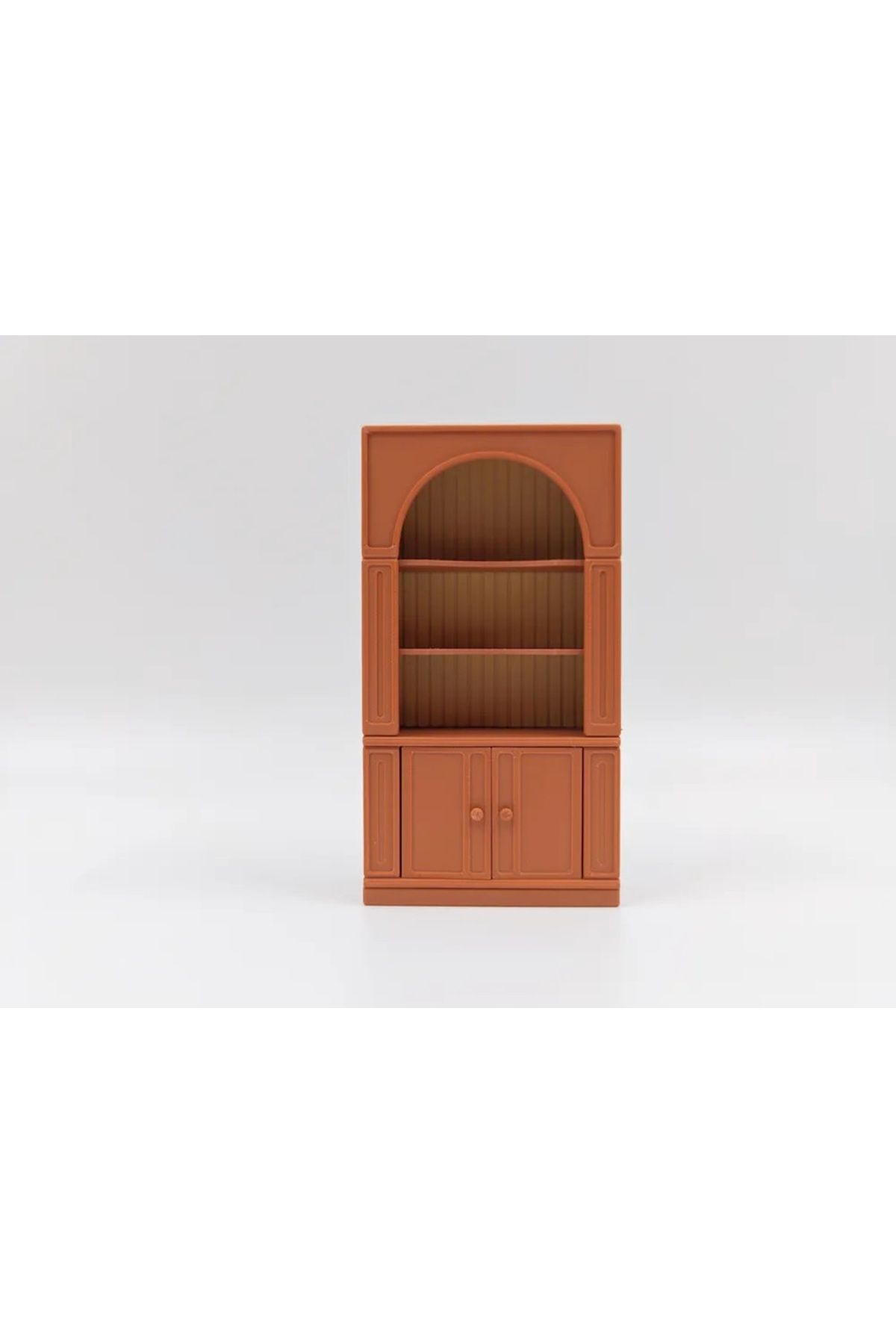 CharmFancy 1/12 Ölçek Amerikan Kitaplık Minyatür Diorama Eşya Aksesuar Maket