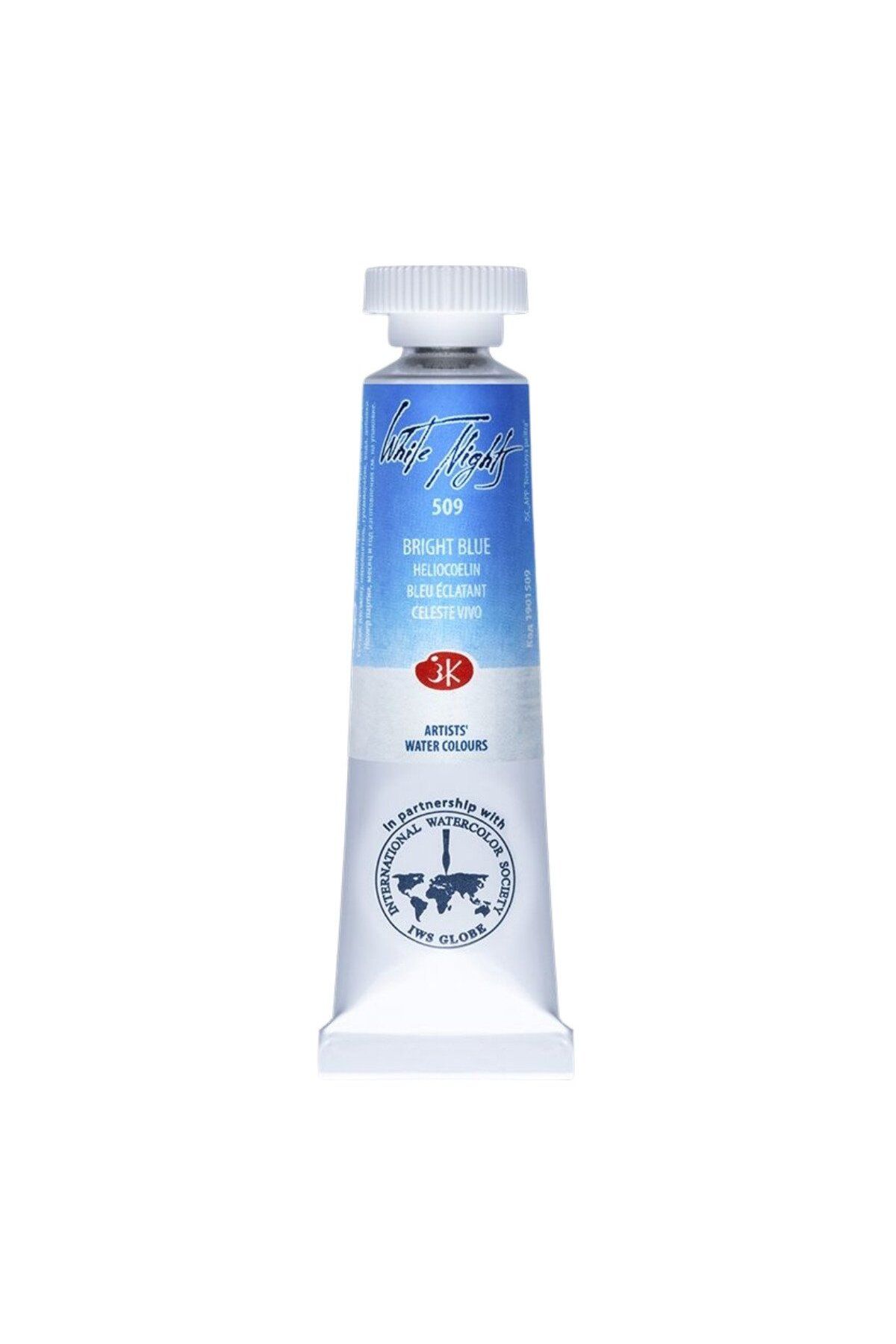 ST. PETERSBURG White Nights Watercolor Tüp Sulu Boya 10ml 509 Bright Blue