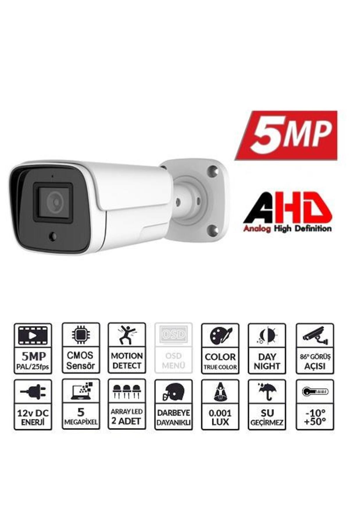EZCOOL EZ-4040HD 5MP 3.6MM LENS AHD BULLET KAMERA