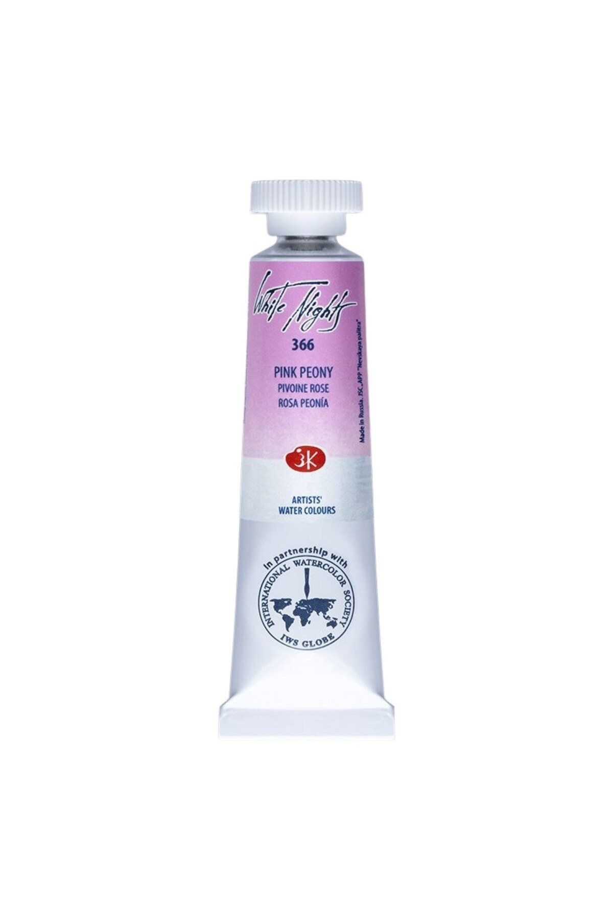 ST. PETERSBURG White Nights Watercolor Tüp Sulu Boya 10ml 366 Pink Peony