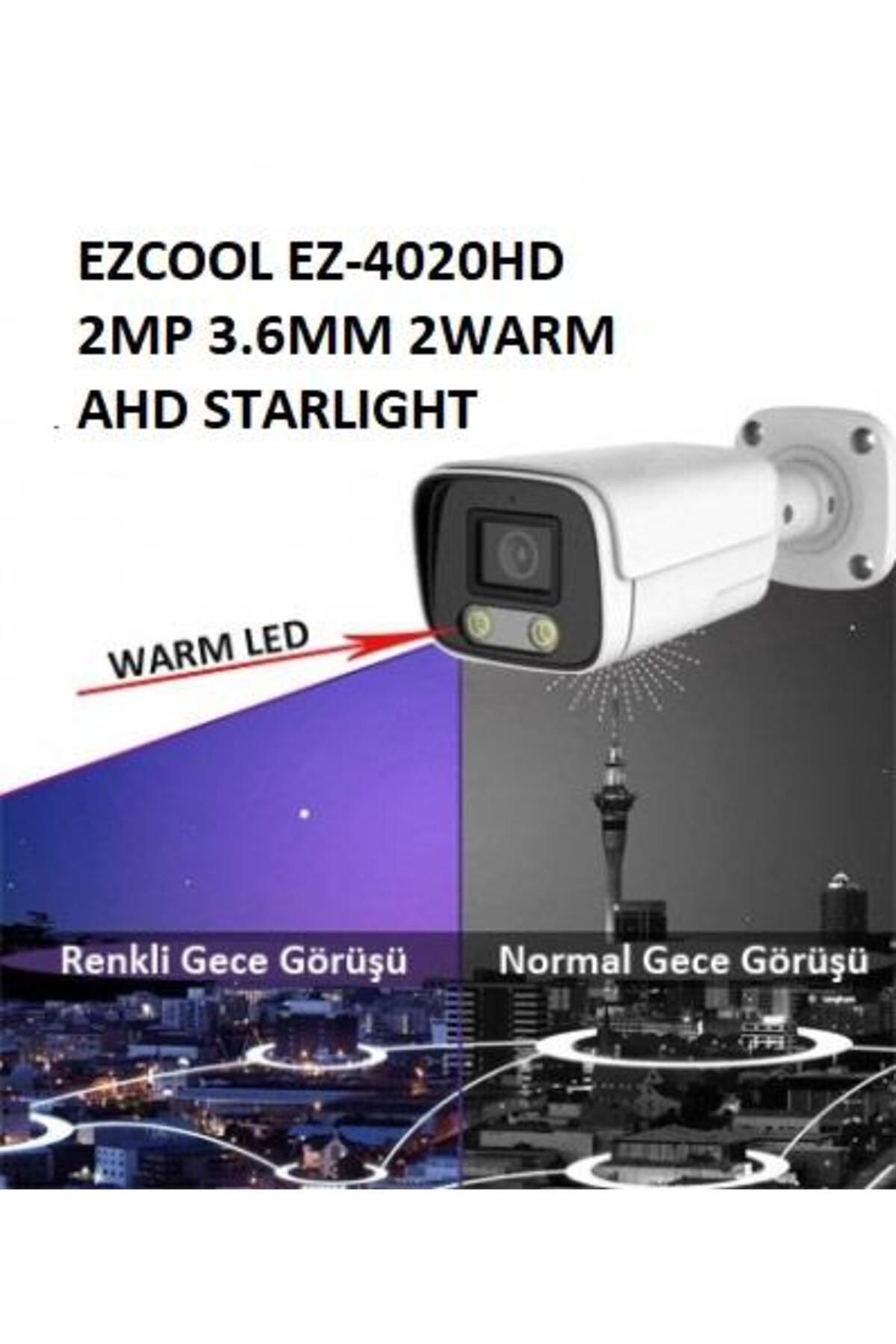 EZCOOL EZ-4020HD 2 MP 3.6MM FULLCOLOR BULLET KAMERA