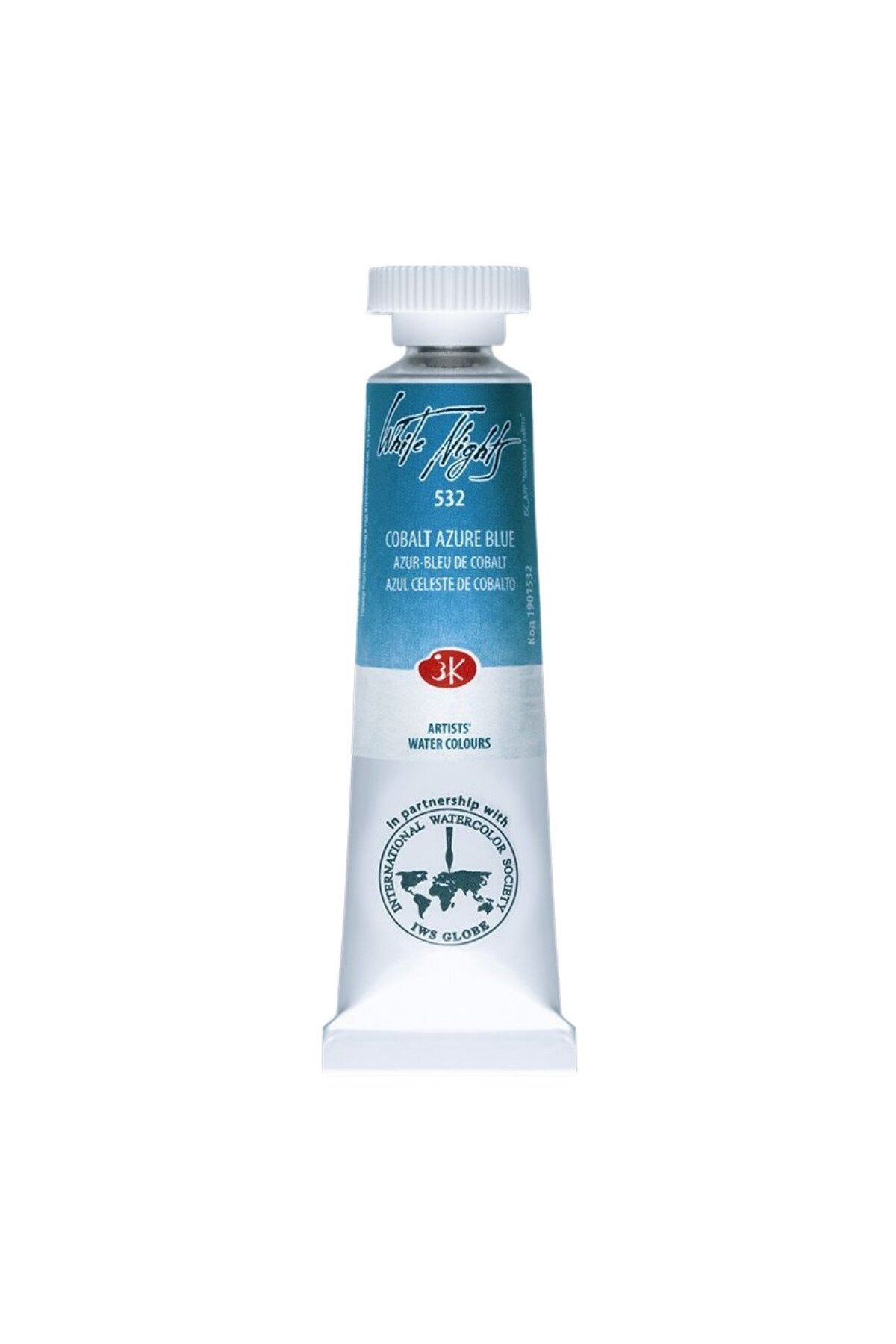 ST. PETERSBURG White Nights Watercolor Tüp Sulu Boya 10ml 532 Cobalt Azure Blue