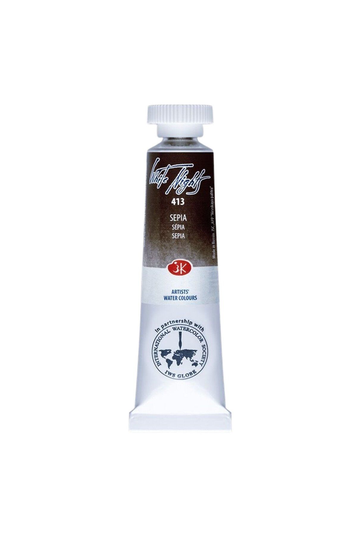 ST. PETERSBURG White Nights Watercolor Tüp Sulu Boya 10ml 413 Sepia