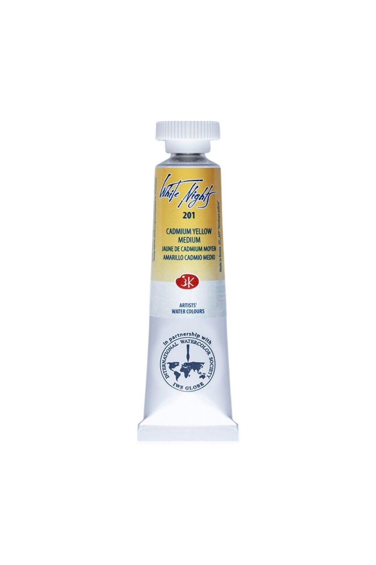 ST. PETERSBURG White Nights Watercolor Tüp Sulu Boya 10ml 201 Cadmium Yellow Medium