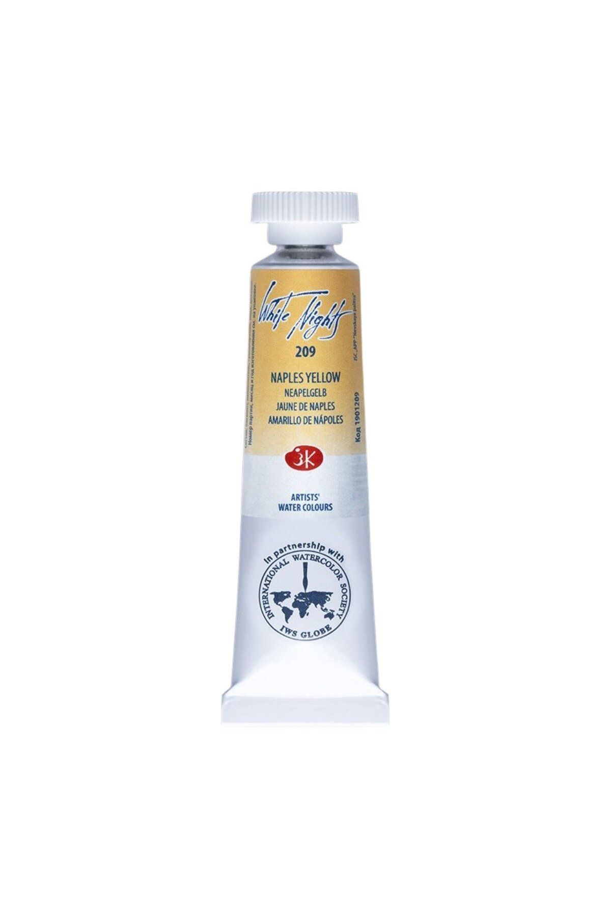 ST. PETERSBURG White Nights Watercolor Tüp Sulu Boya 10ml 209 Naples Yellow