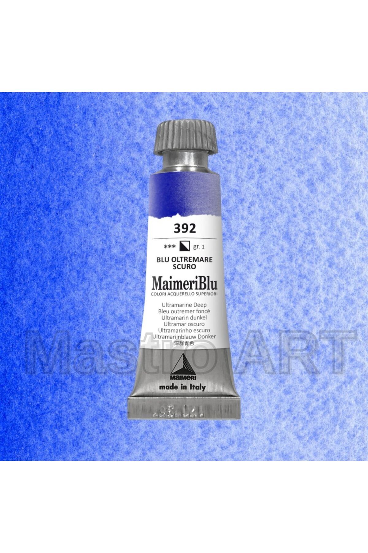 Maimeri Blu Pro Tüp Sulu Boya 12 ml S1 392 Ultramarine Deep