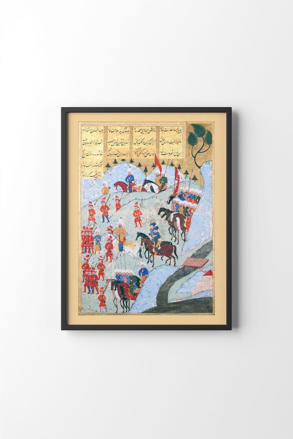 epiqart Tunus'un Zaptı - Siyah Çerçeve