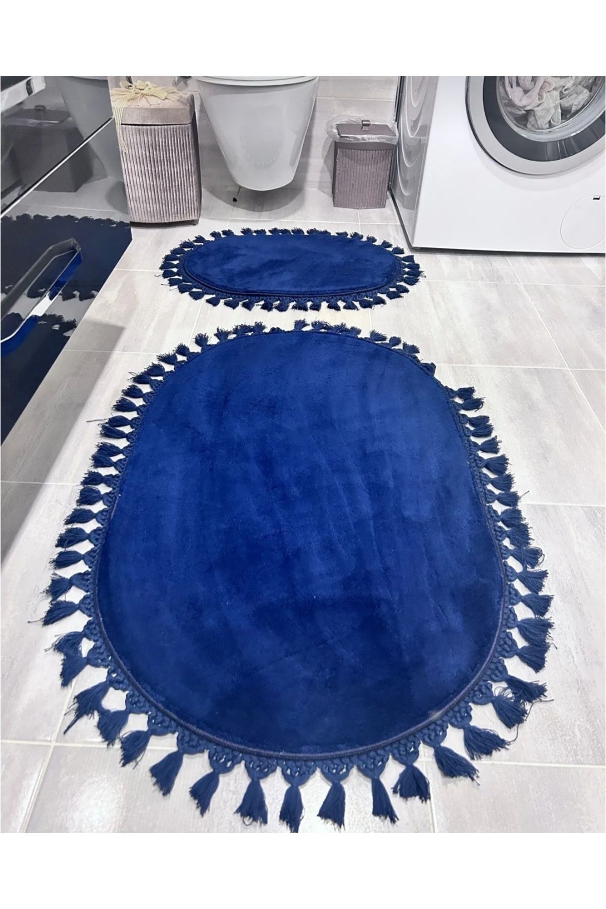 hayat life Peluş 2 li Banyo paspası