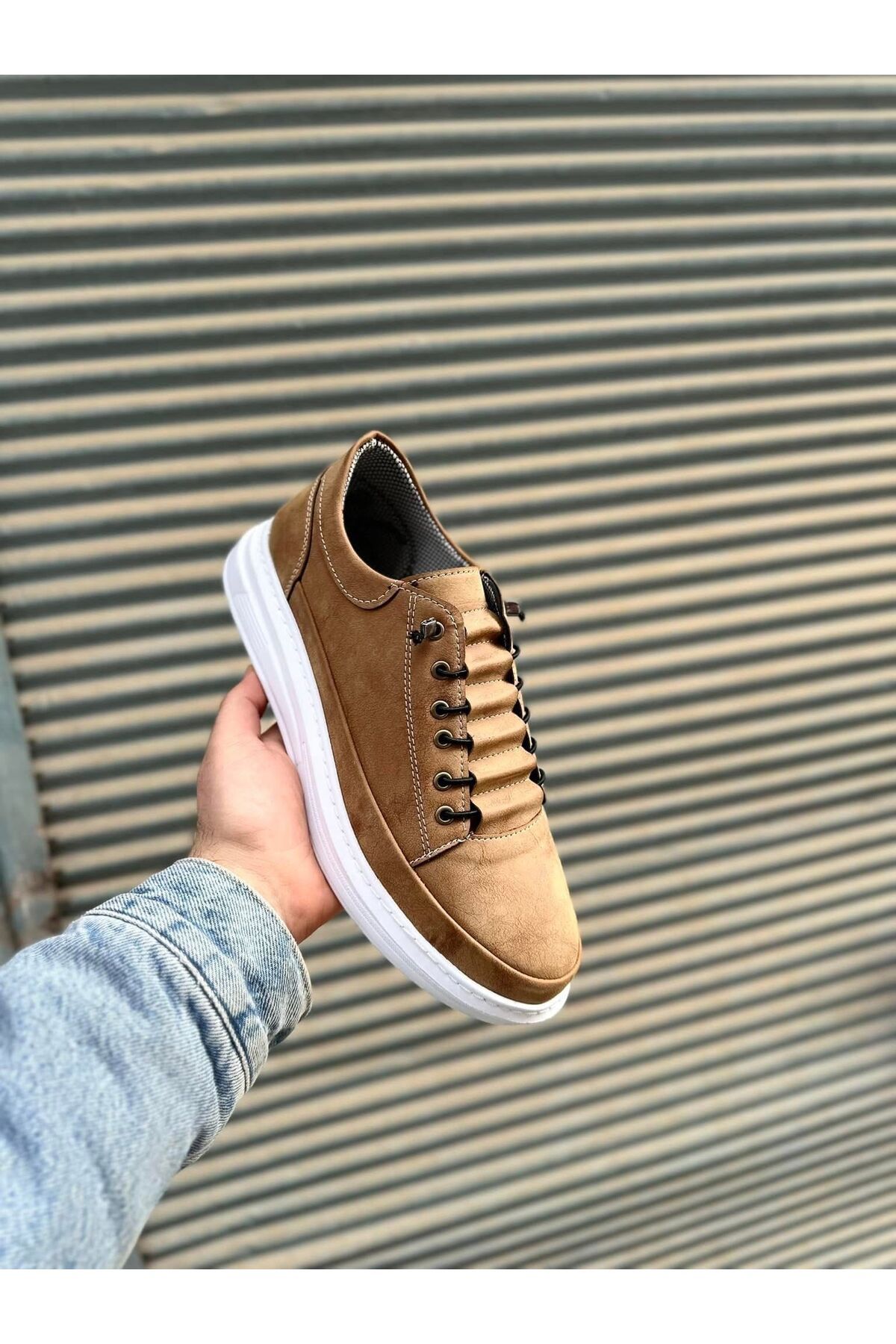 MAYDANOZSHOES Siyah Erkek Günlük Sneaker Ayakkabı - Rahat Tabanlı Şık Tasarım