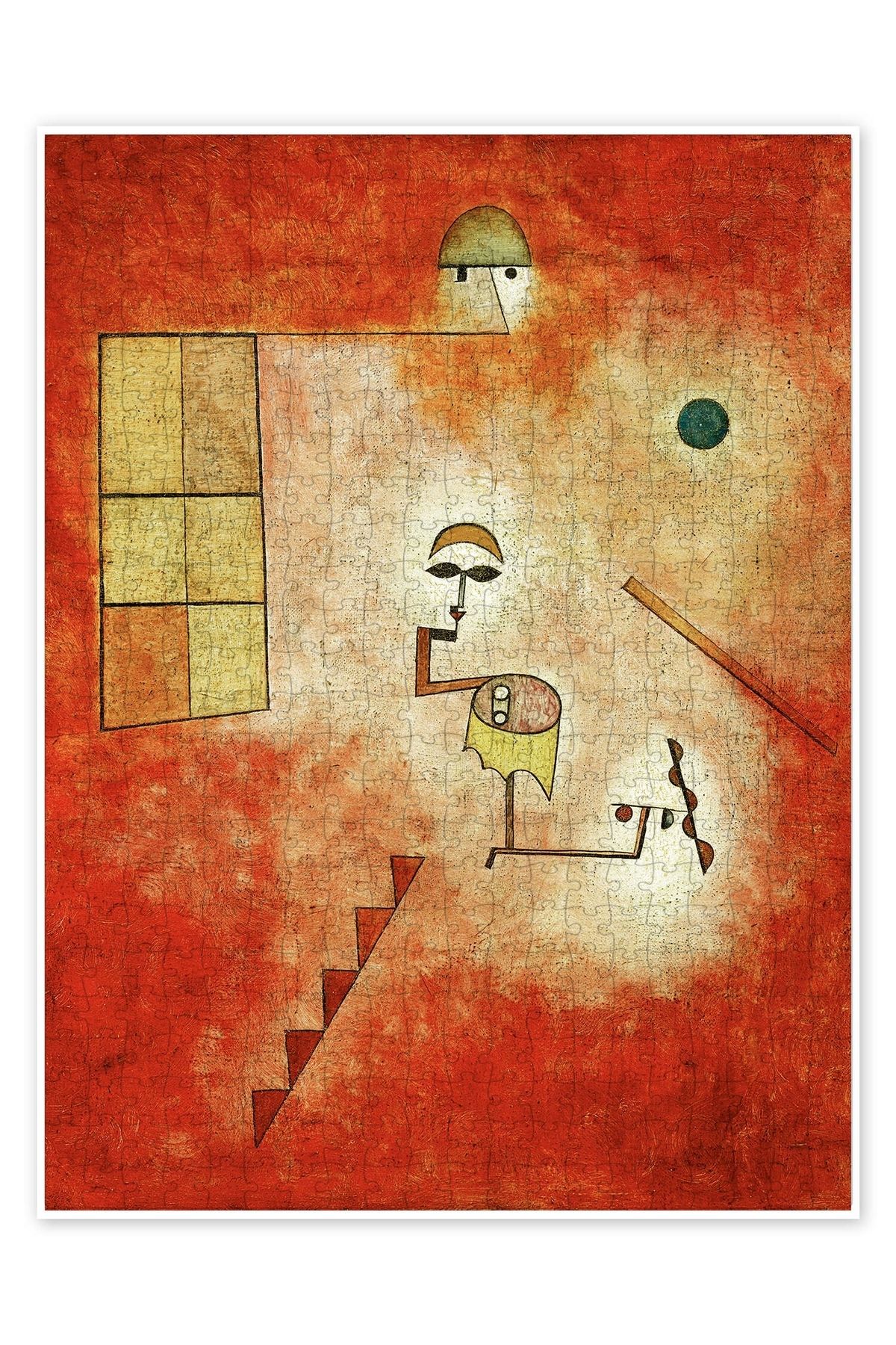 Jeronkarji Sihirbaz 500 Parça Puzzle Yapboz Bohem Soyut Sanat Temalı