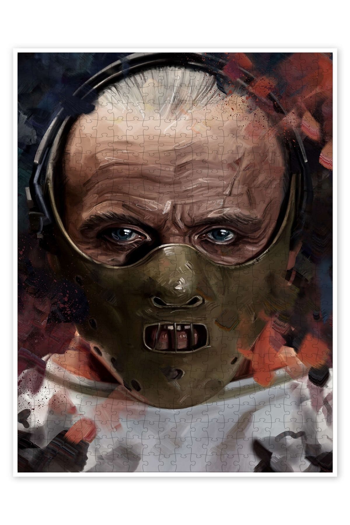 Jeronkarji Hannibal Lecter 500 Parça Puzzle Yapboz Klasik Film Temalı