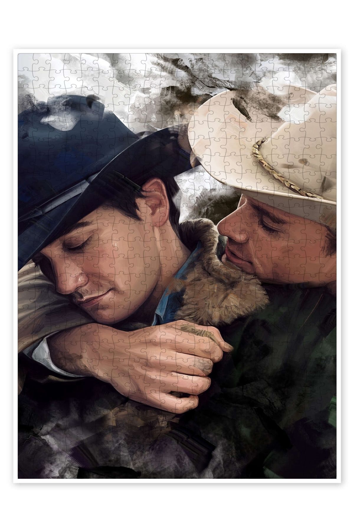 Jeronkarji Brokeback Mountain 500 Parça Puzzle Yapboz Klasik Film Temalı